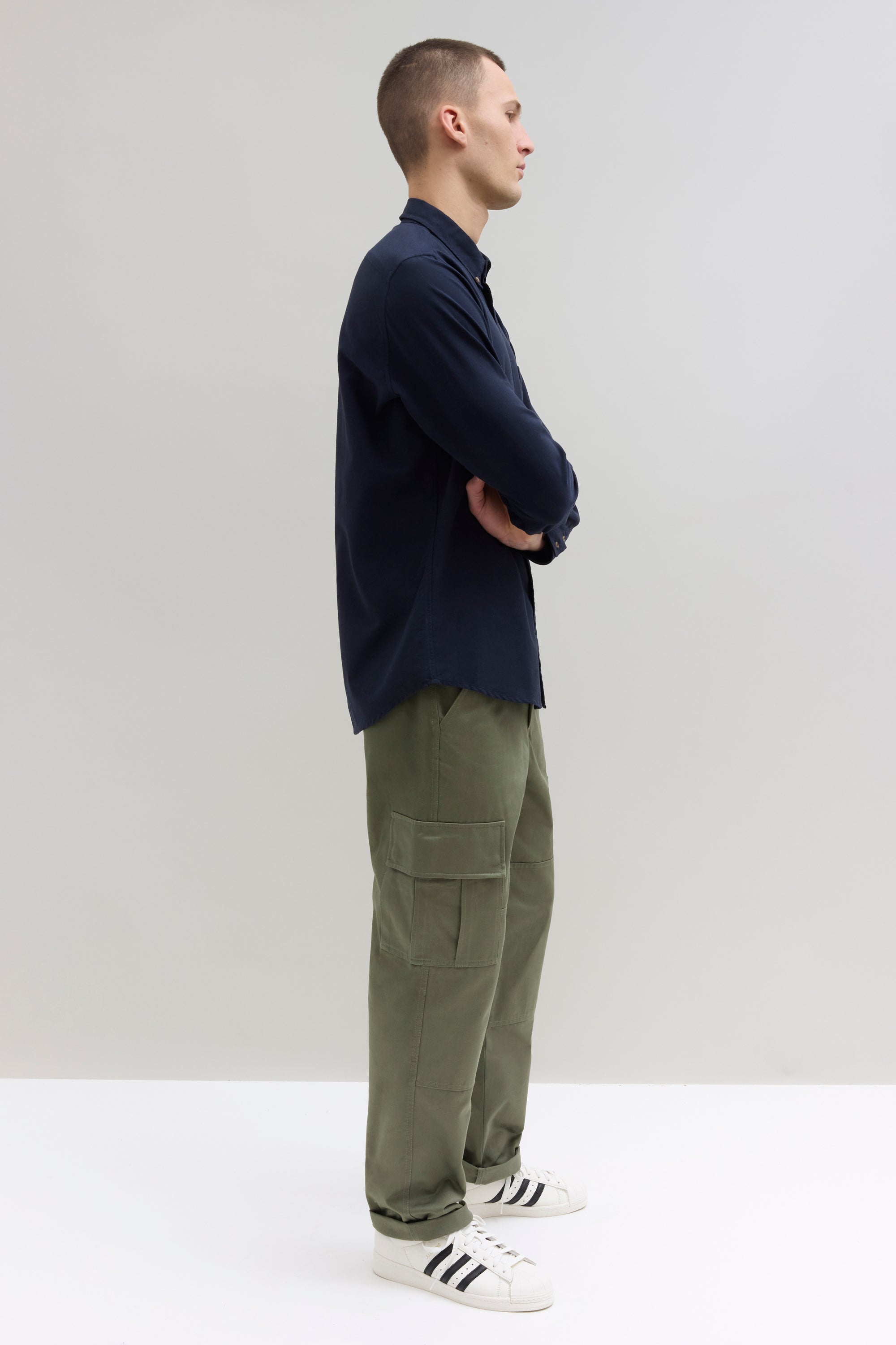 Lightweight Oxford - Navy