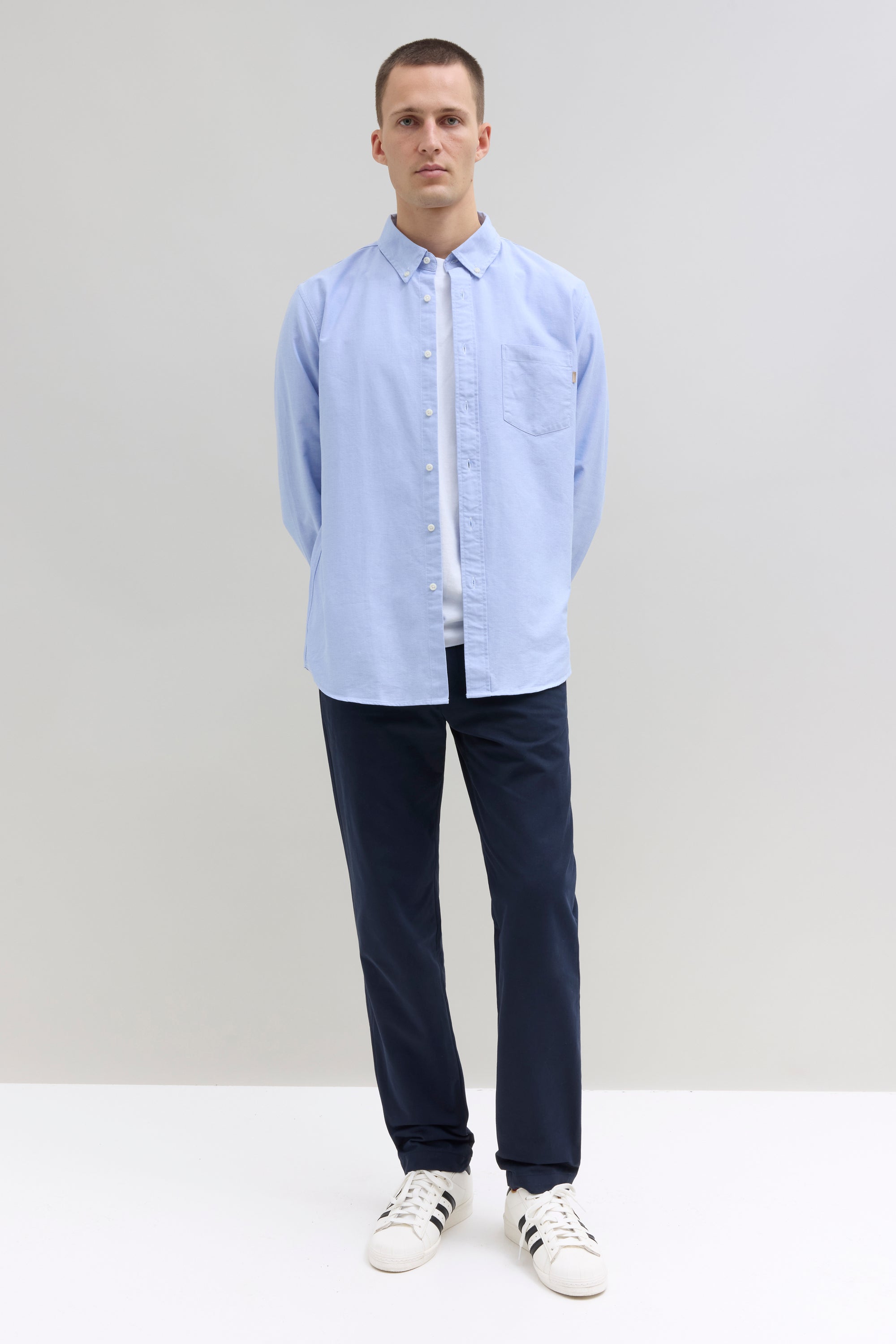Lightweight Oxford - Light Blue