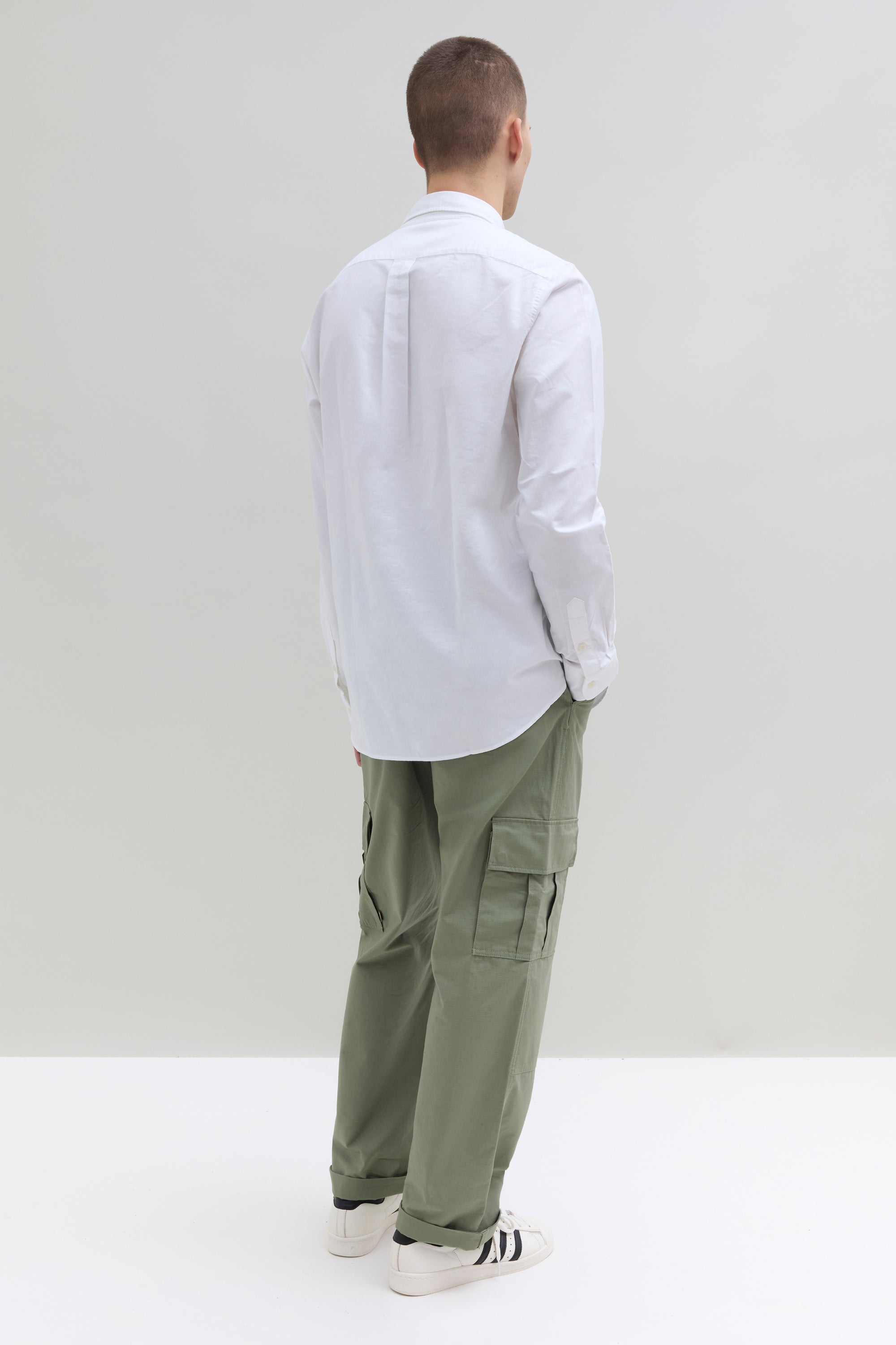 Lightweight Oxford - White