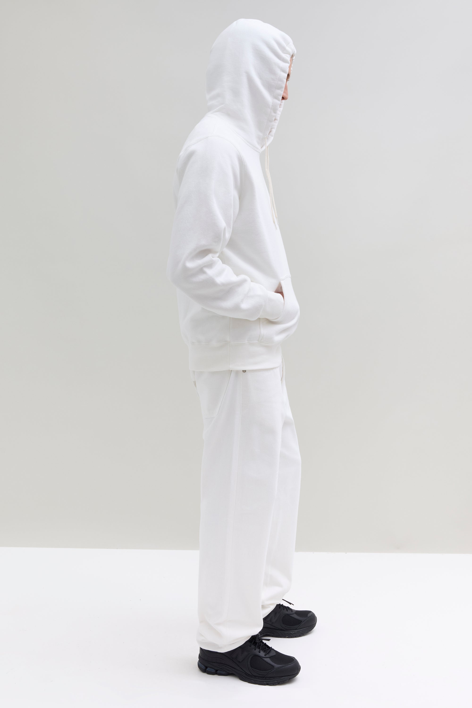 90s Hooded Sweatshirt - Ivory