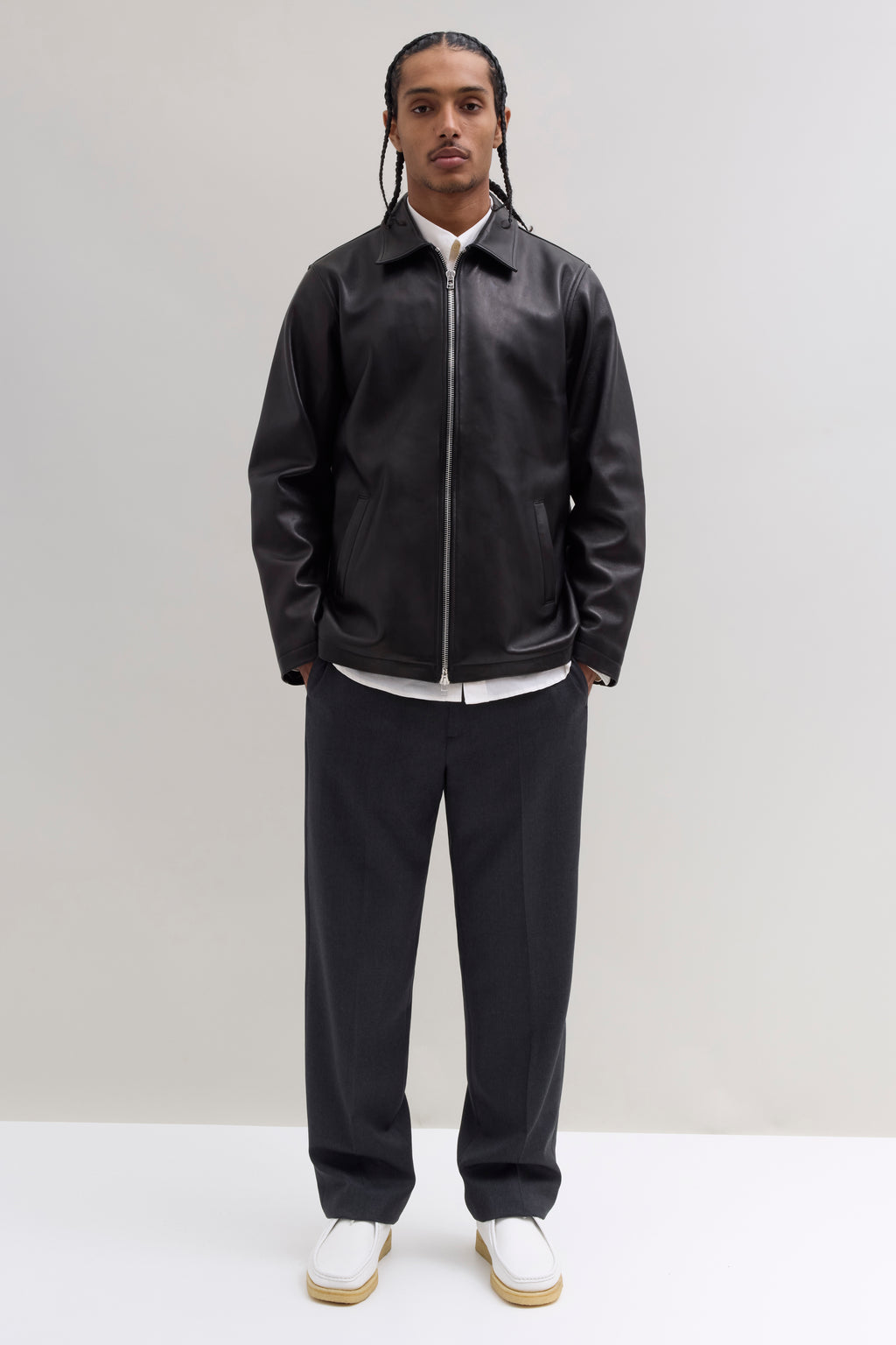 Leather Jacket - Black