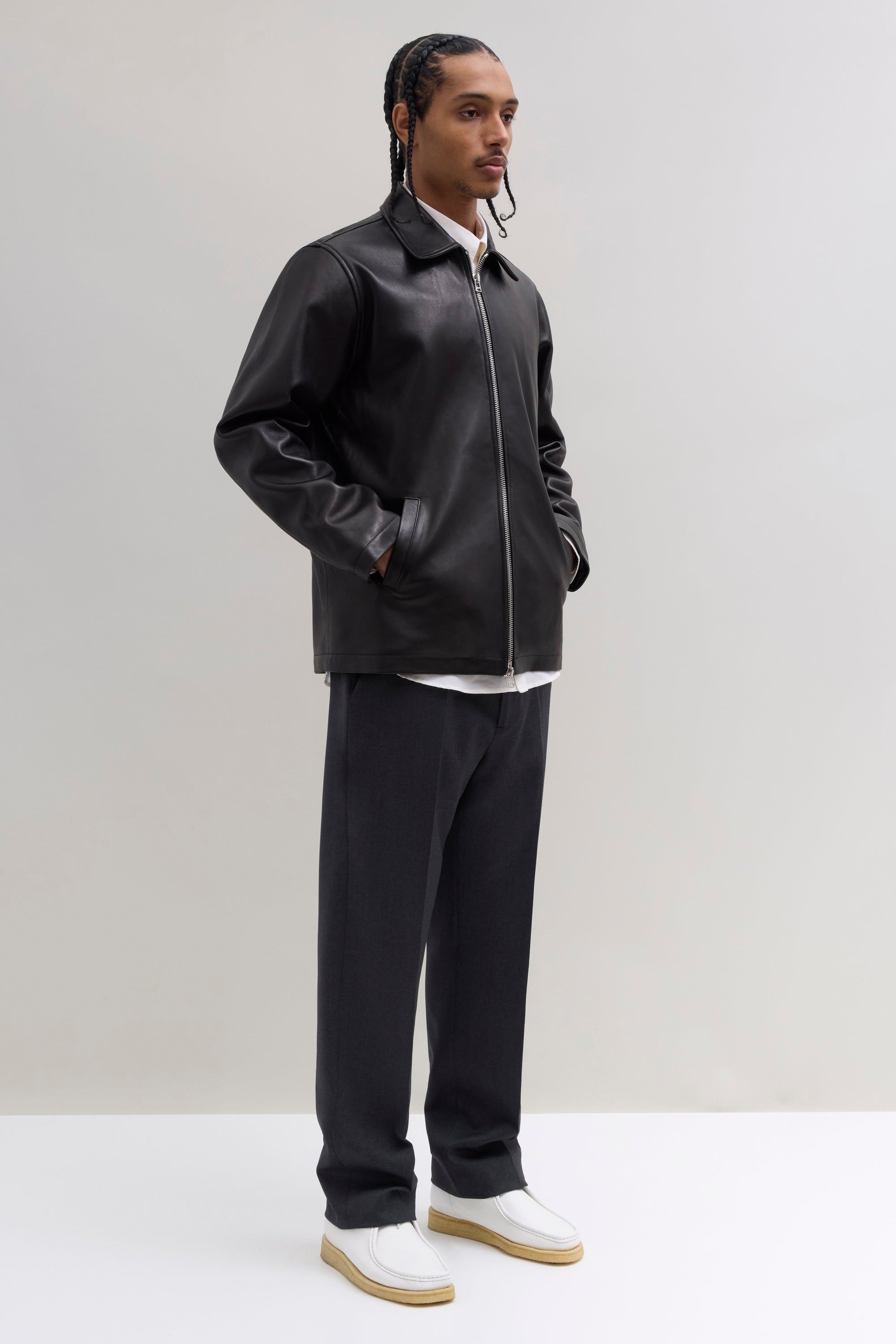 Leather Jacket - Black