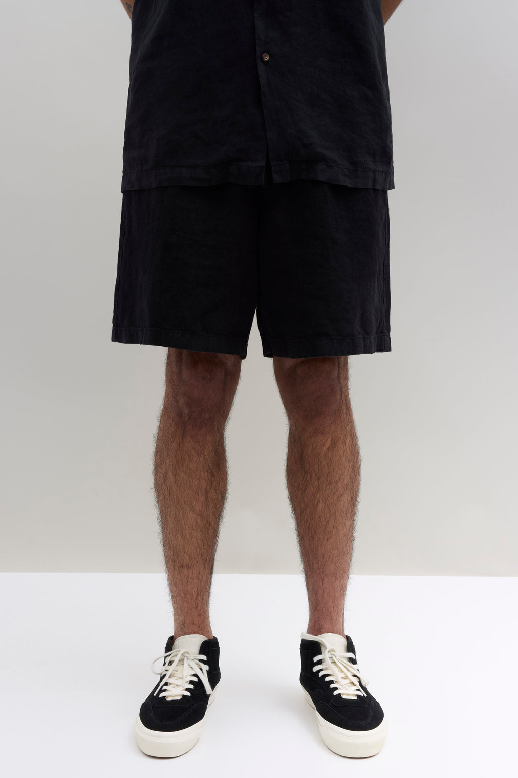 Weekend Linen Short - Black