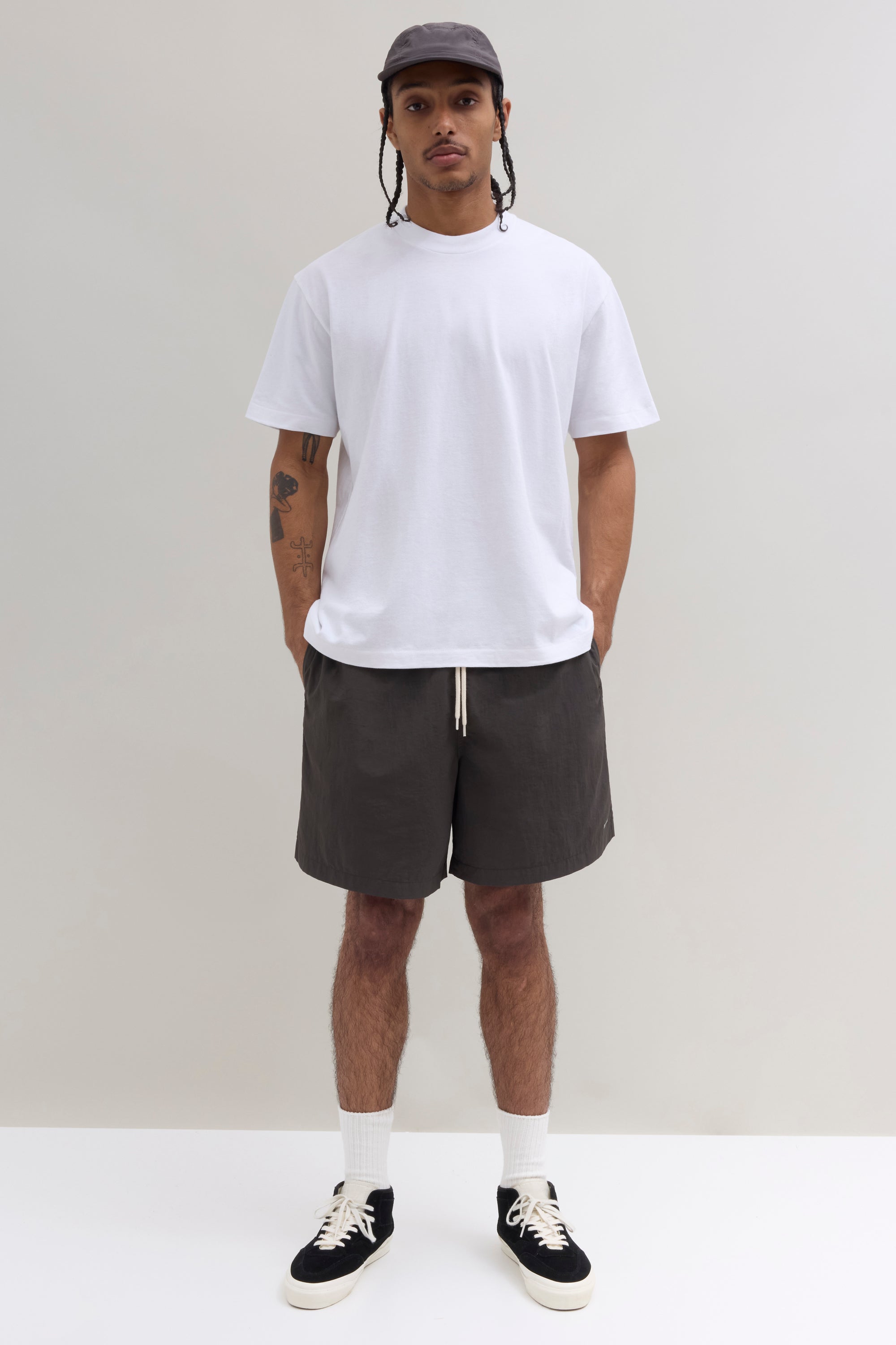 5 Panel Camper Cap - Charcoal