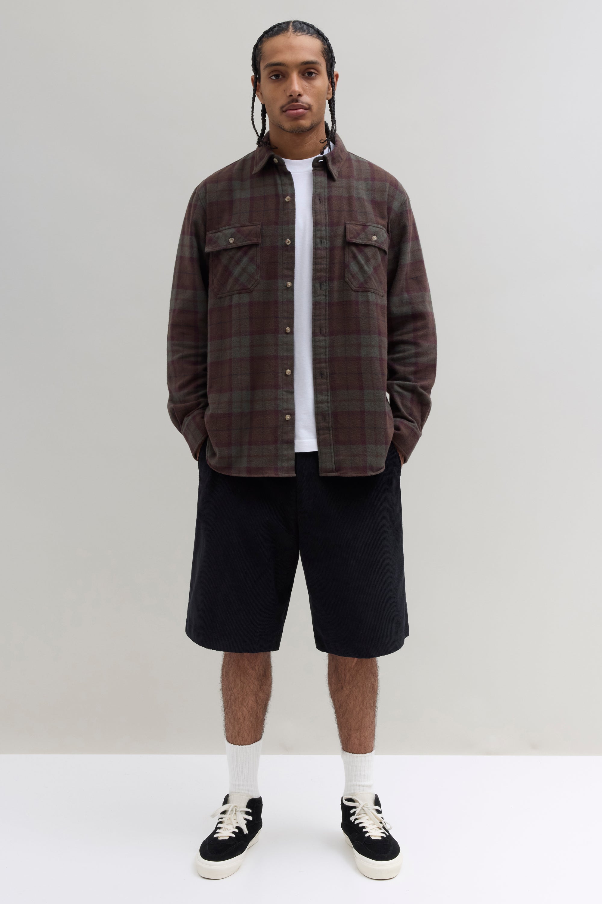 Big Corduroy Short - Black