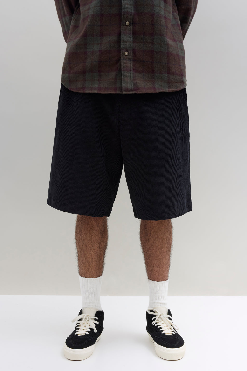 Big Corduroy Short - Black