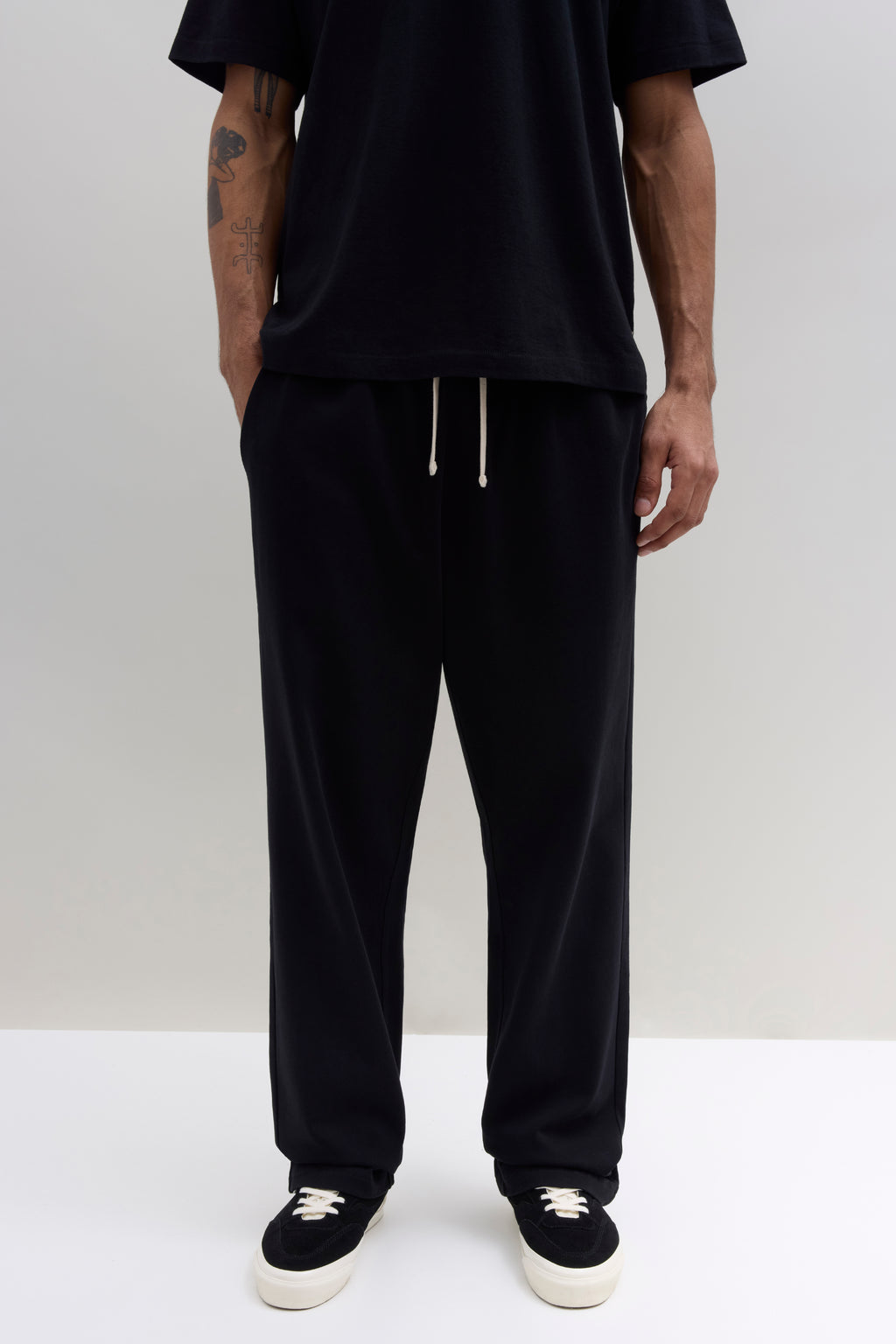 Heavyweight Jersey Pant - Black