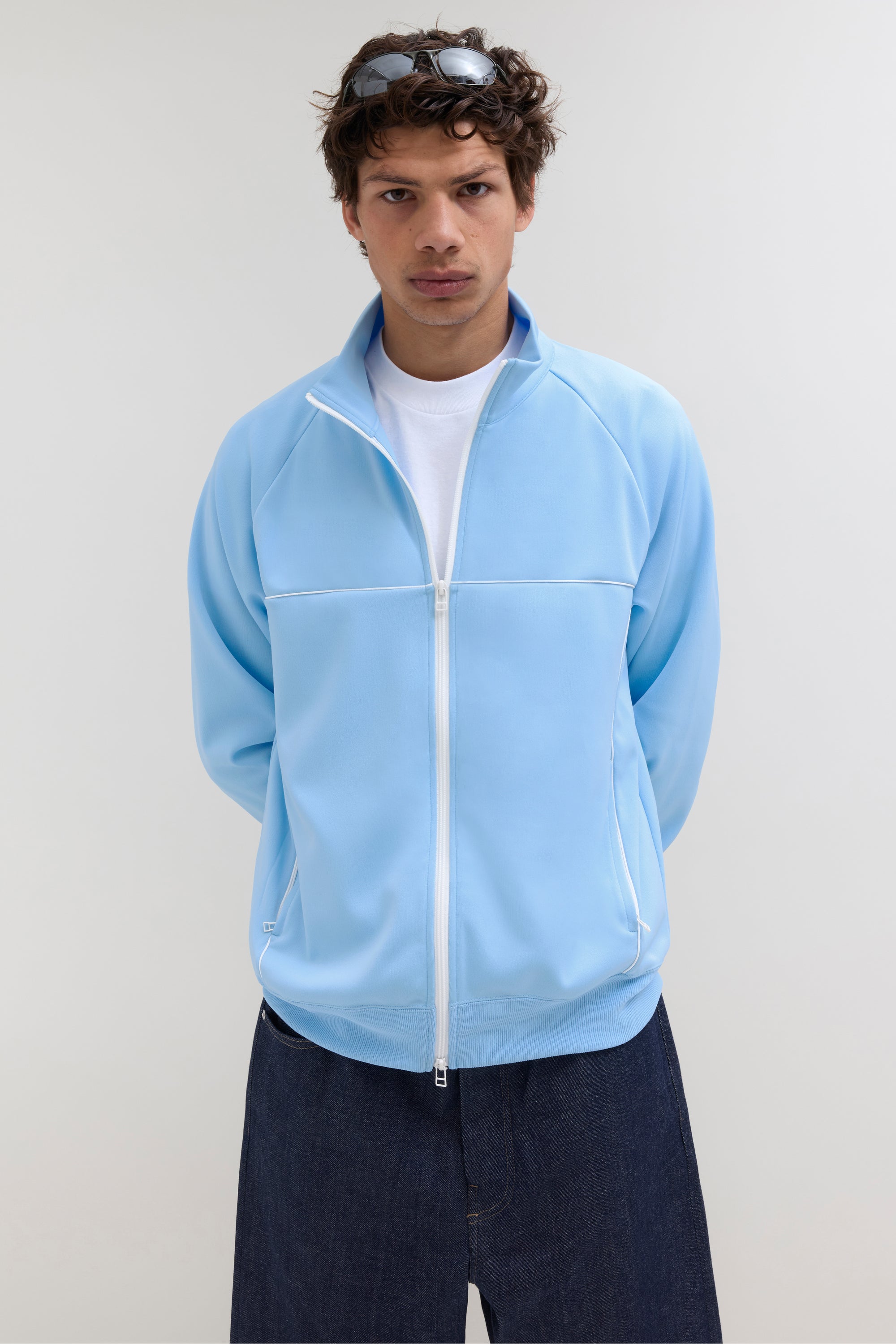 Tracksuit Top - Baby Blue