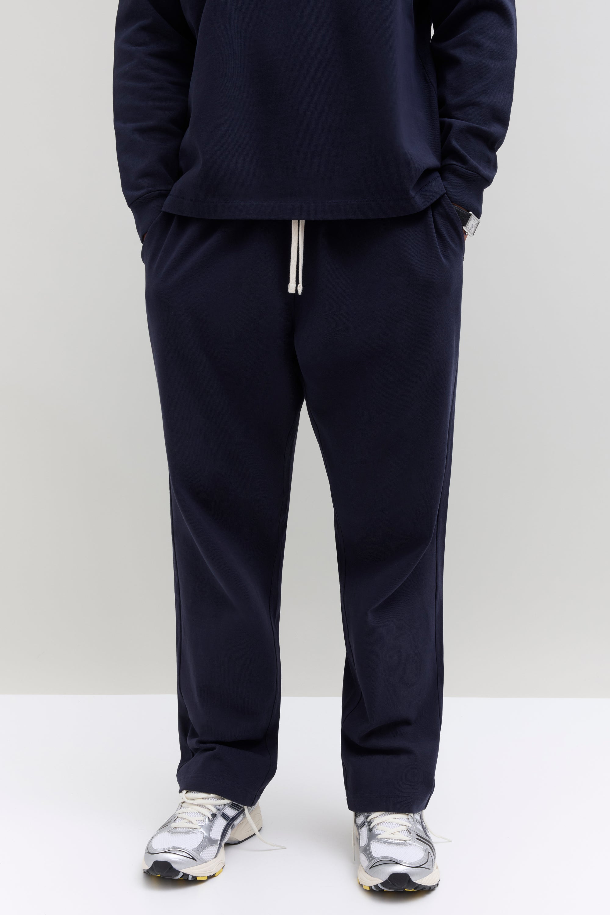 Heavyweight Jersey Pant - Navy