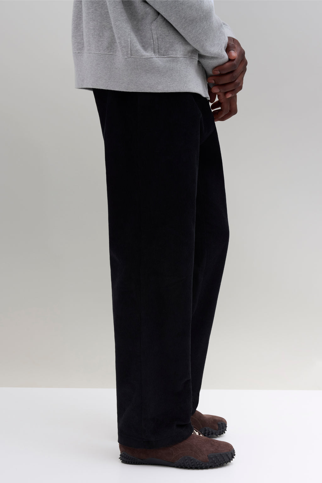 Corduroy Pant Relaxed - Black