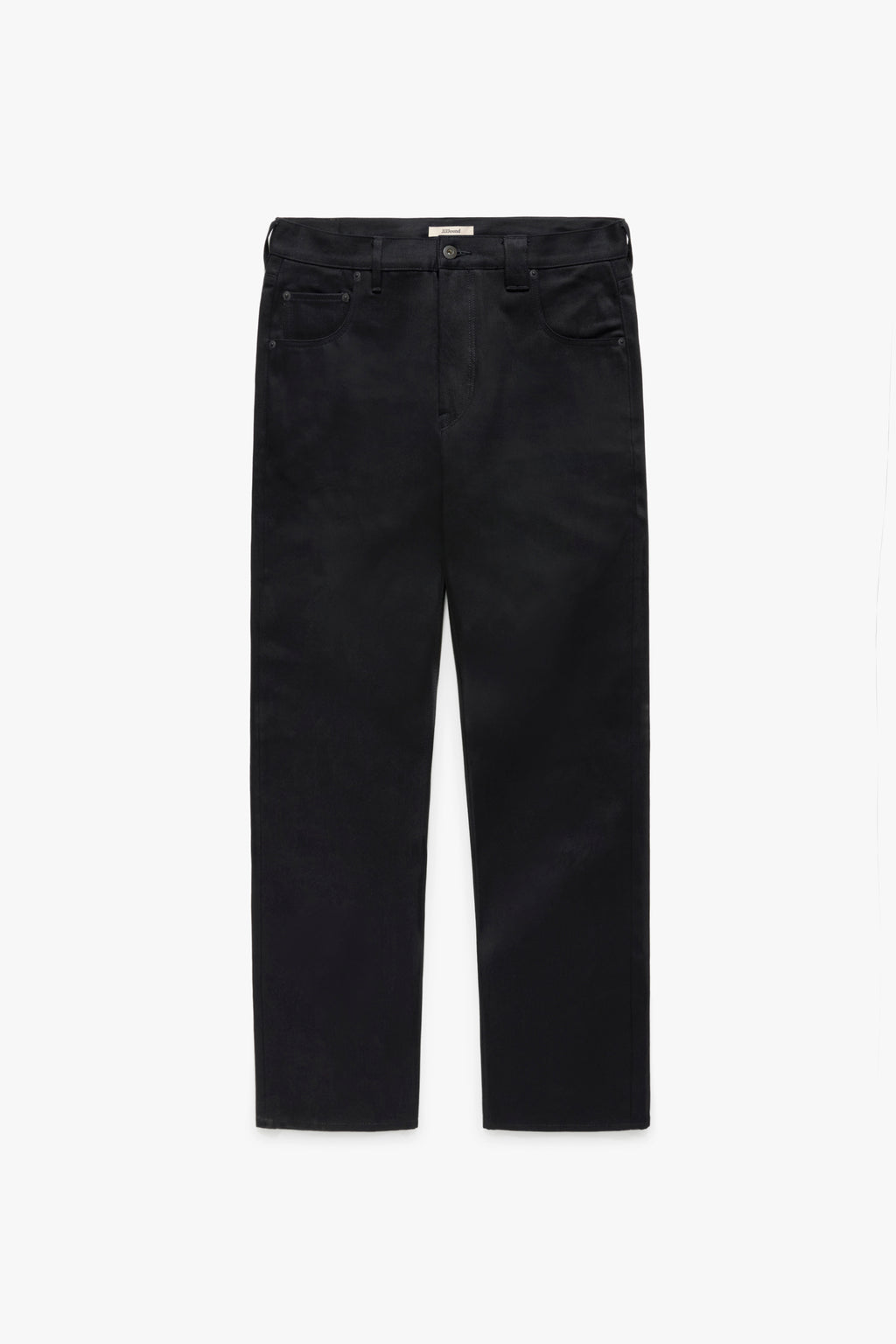 Straight Selvedge Denim Jeans - Black