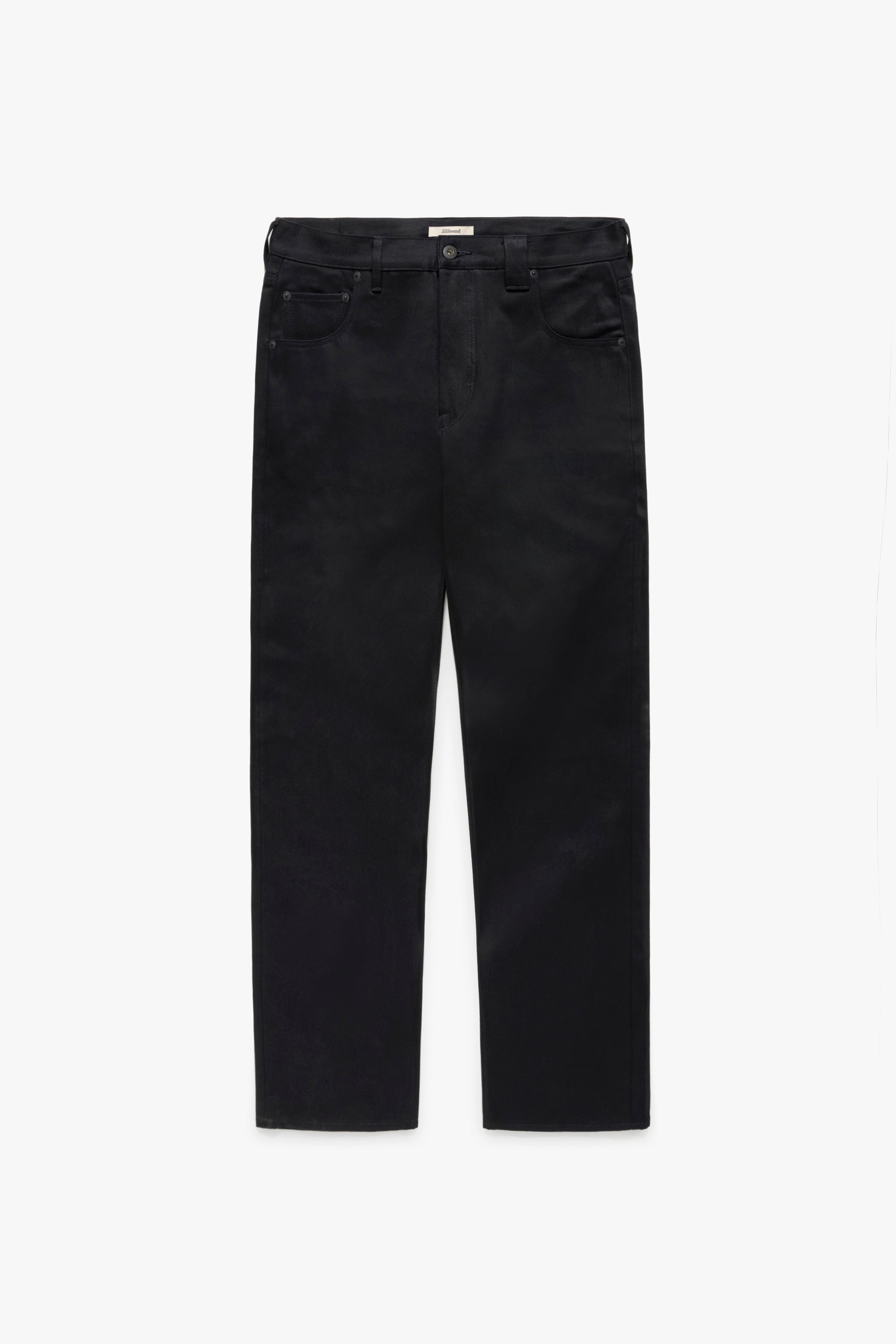 Straight Selvedge Denim Jeans - Black