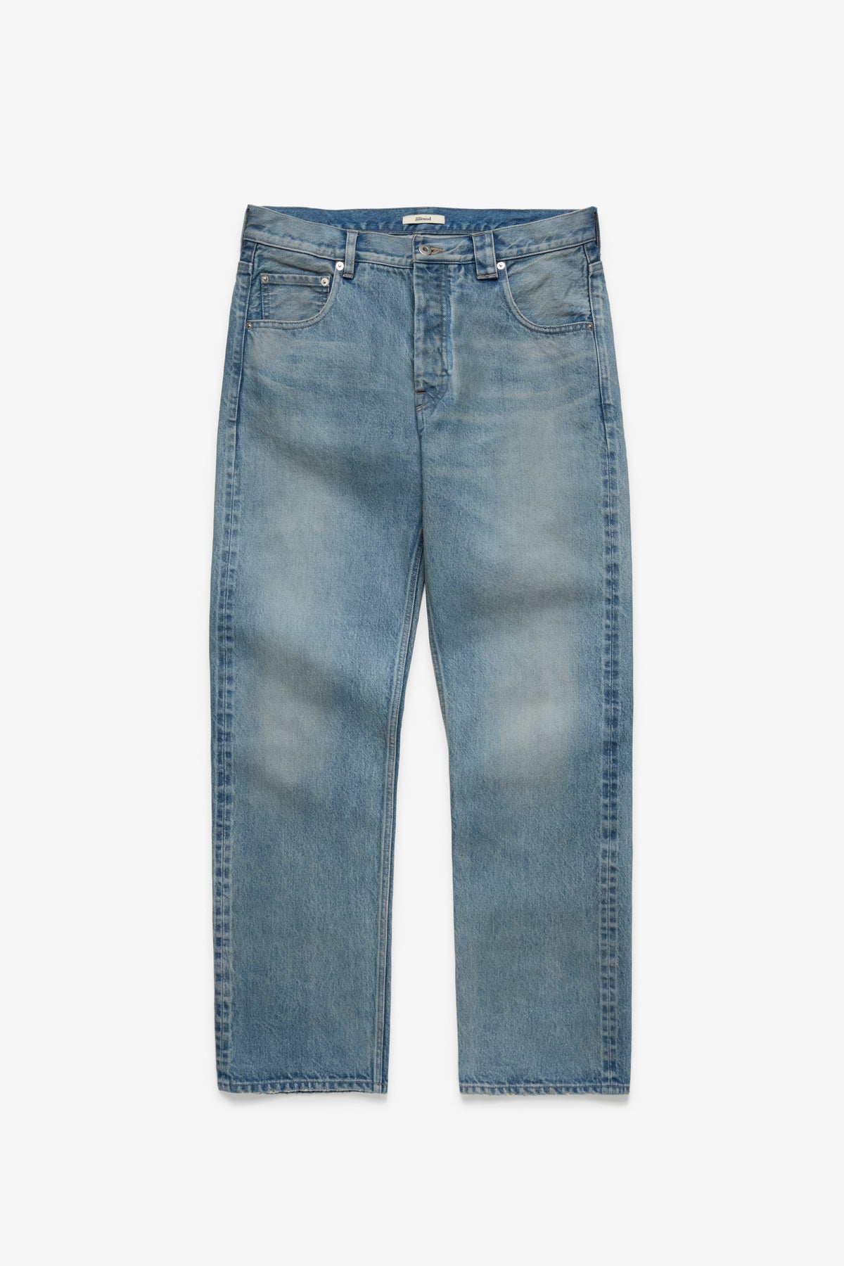 Straight Selvedge Denim Jeans JP - Blue Stonewashed