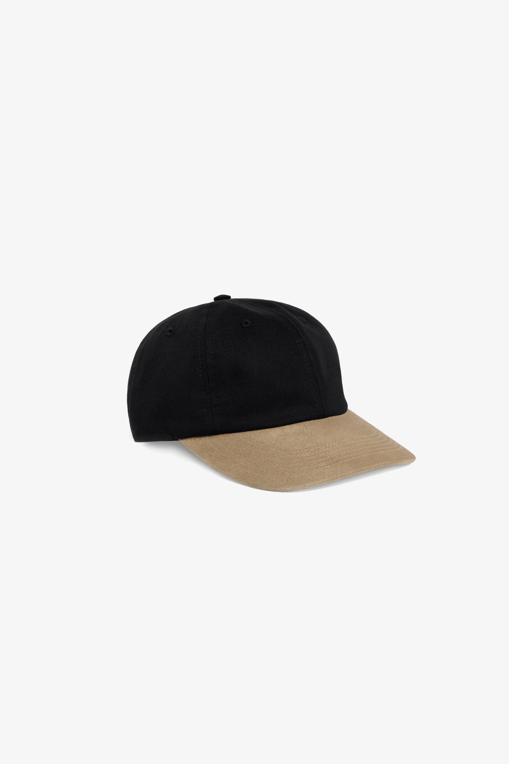 2-Tone Weekend Cap - Black/Tan
