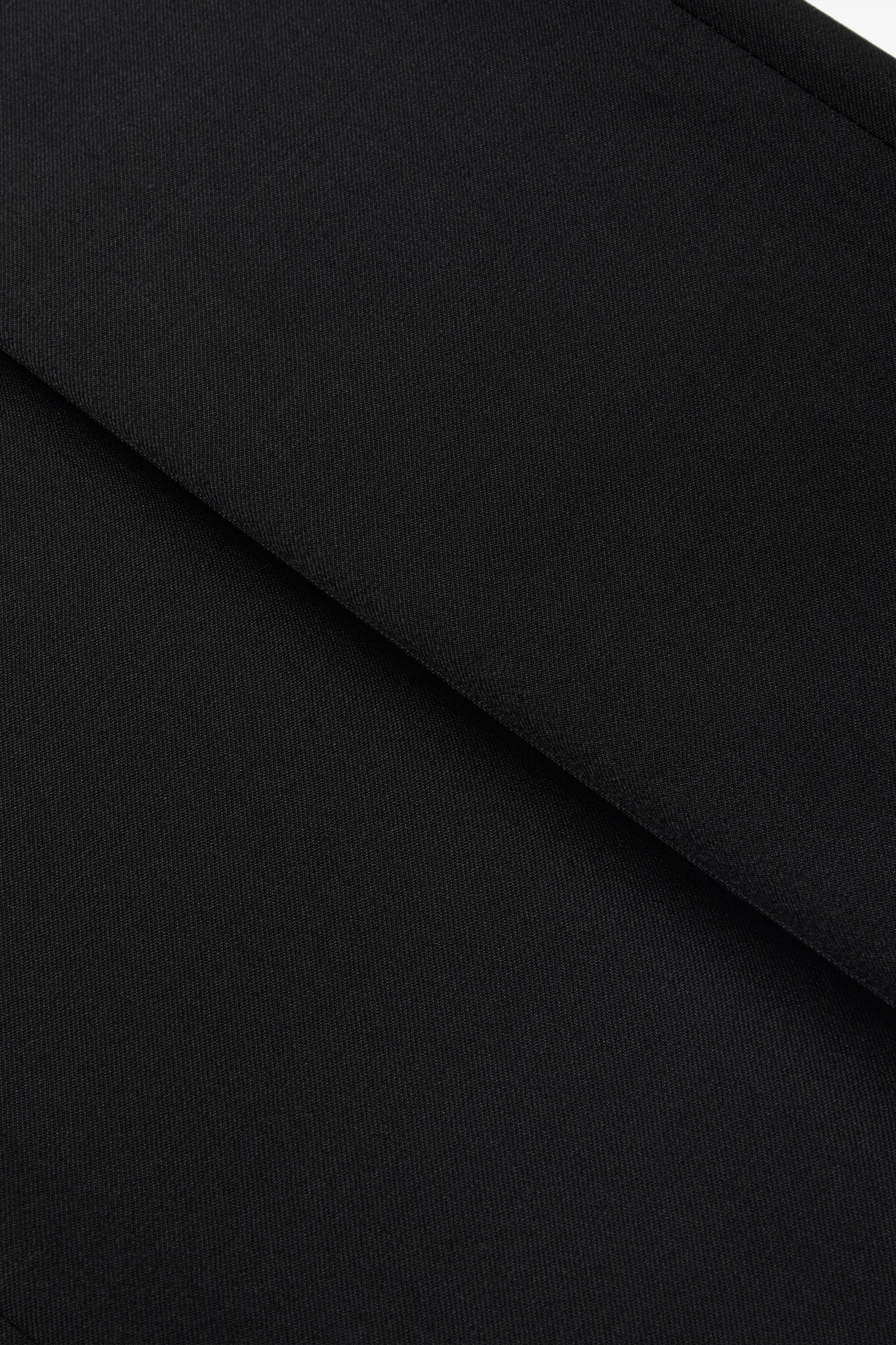 Wool Trousers - Black