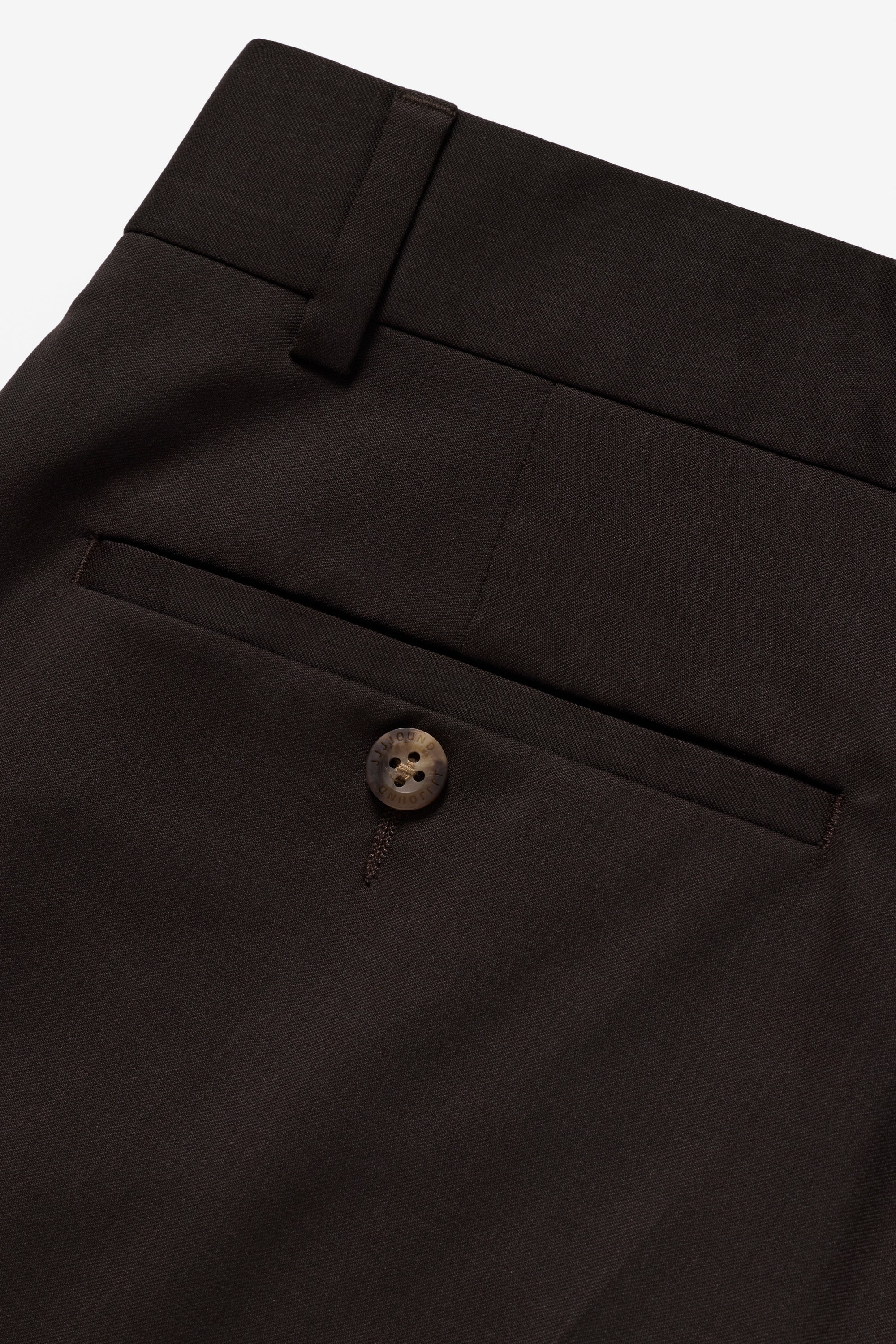Wool Trouser - Brown