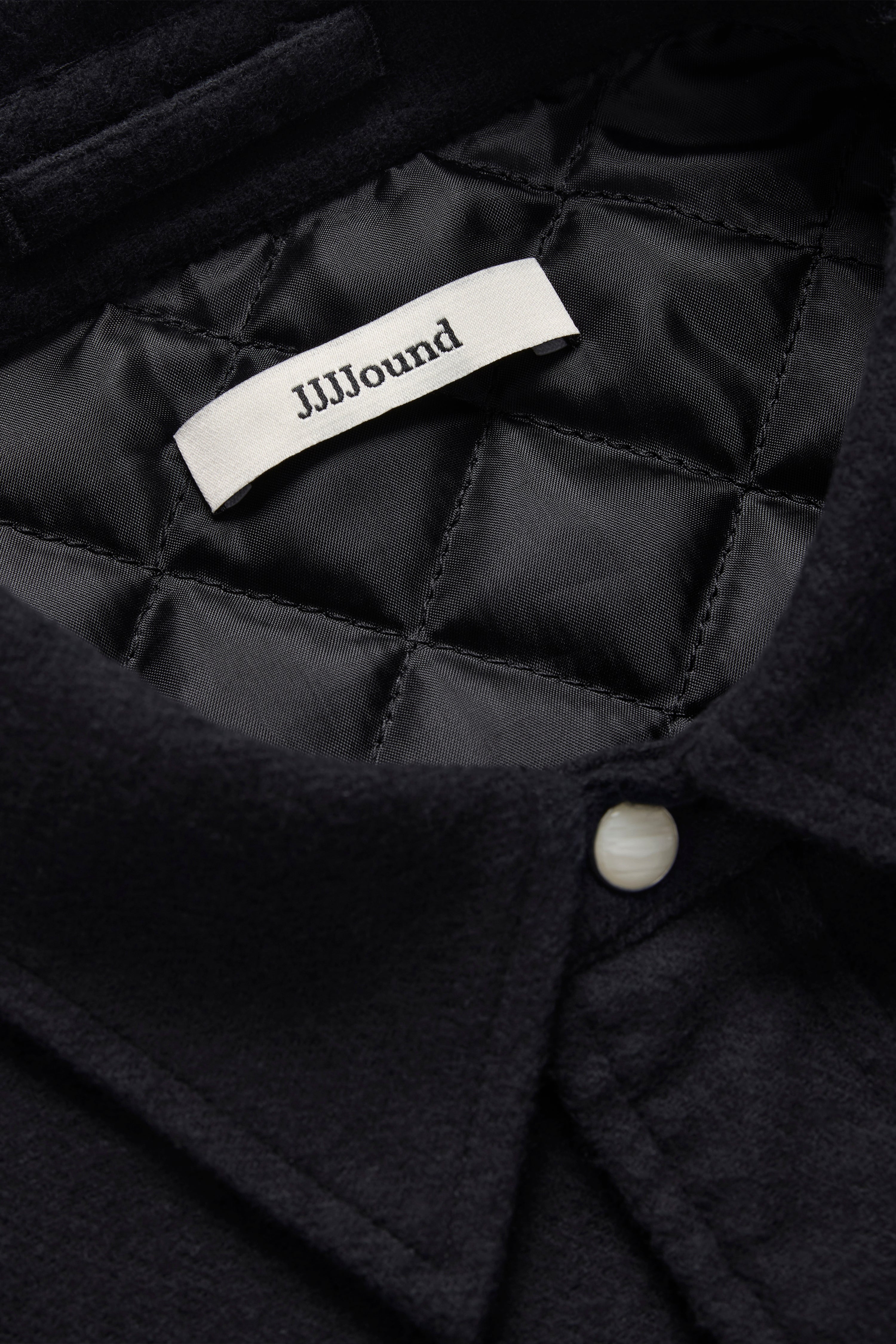 ジャケット・アウター jjjjound Thermal Shirt Thermal Flannel Shirt - Black – JJJJound