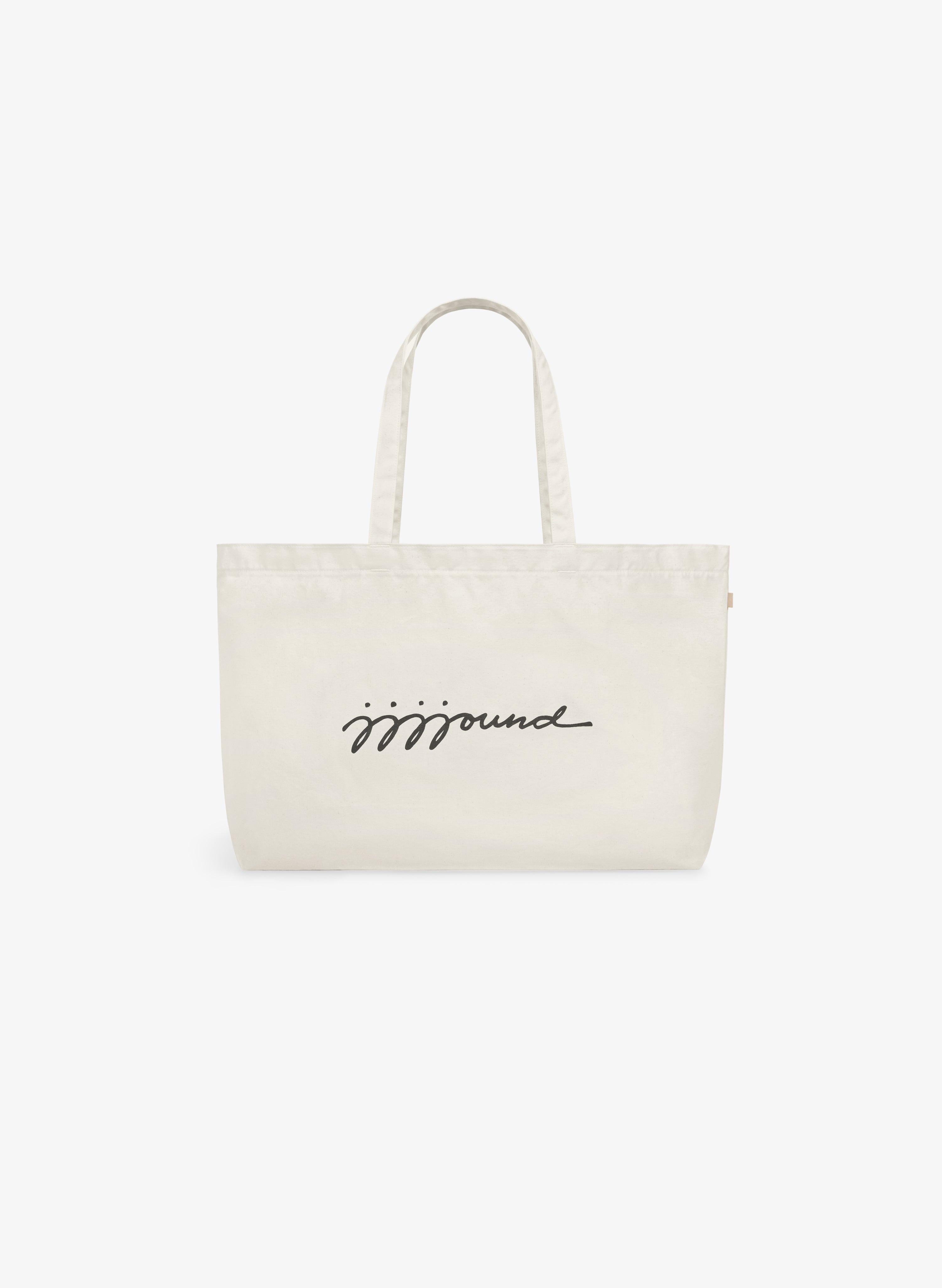 Scripted Tote XL - Natural – JJJJound