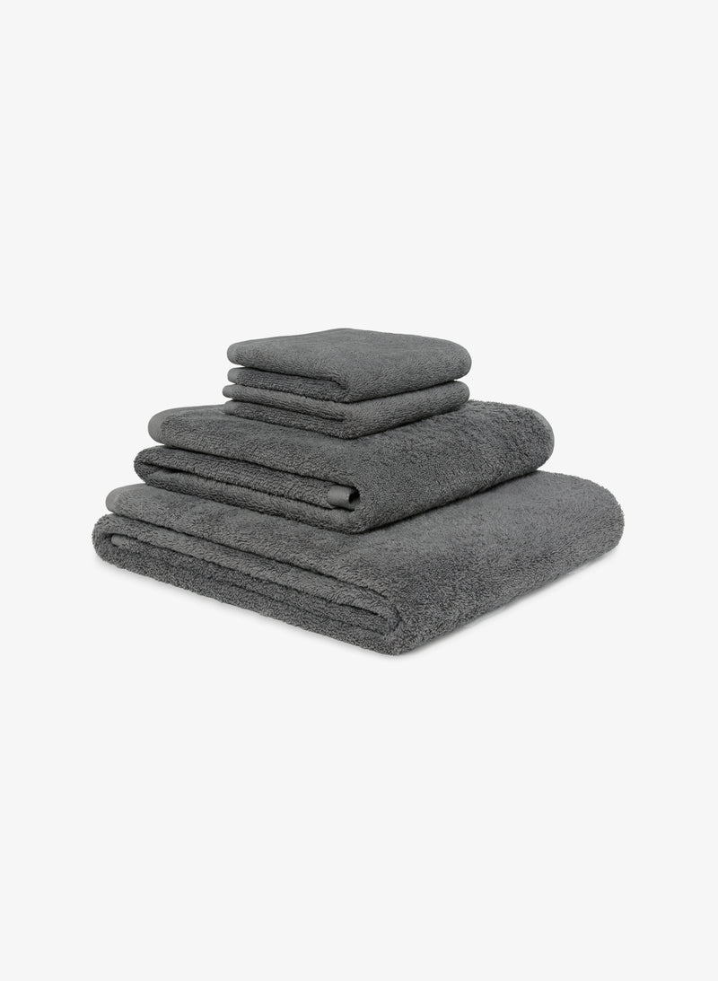 Face Towel 2 Pack - Charcoal