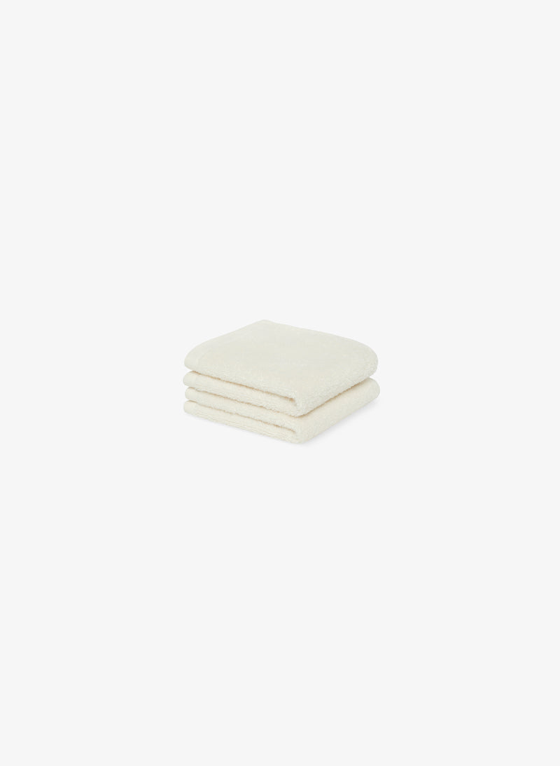 Face Towel 2 Pack - Off-White