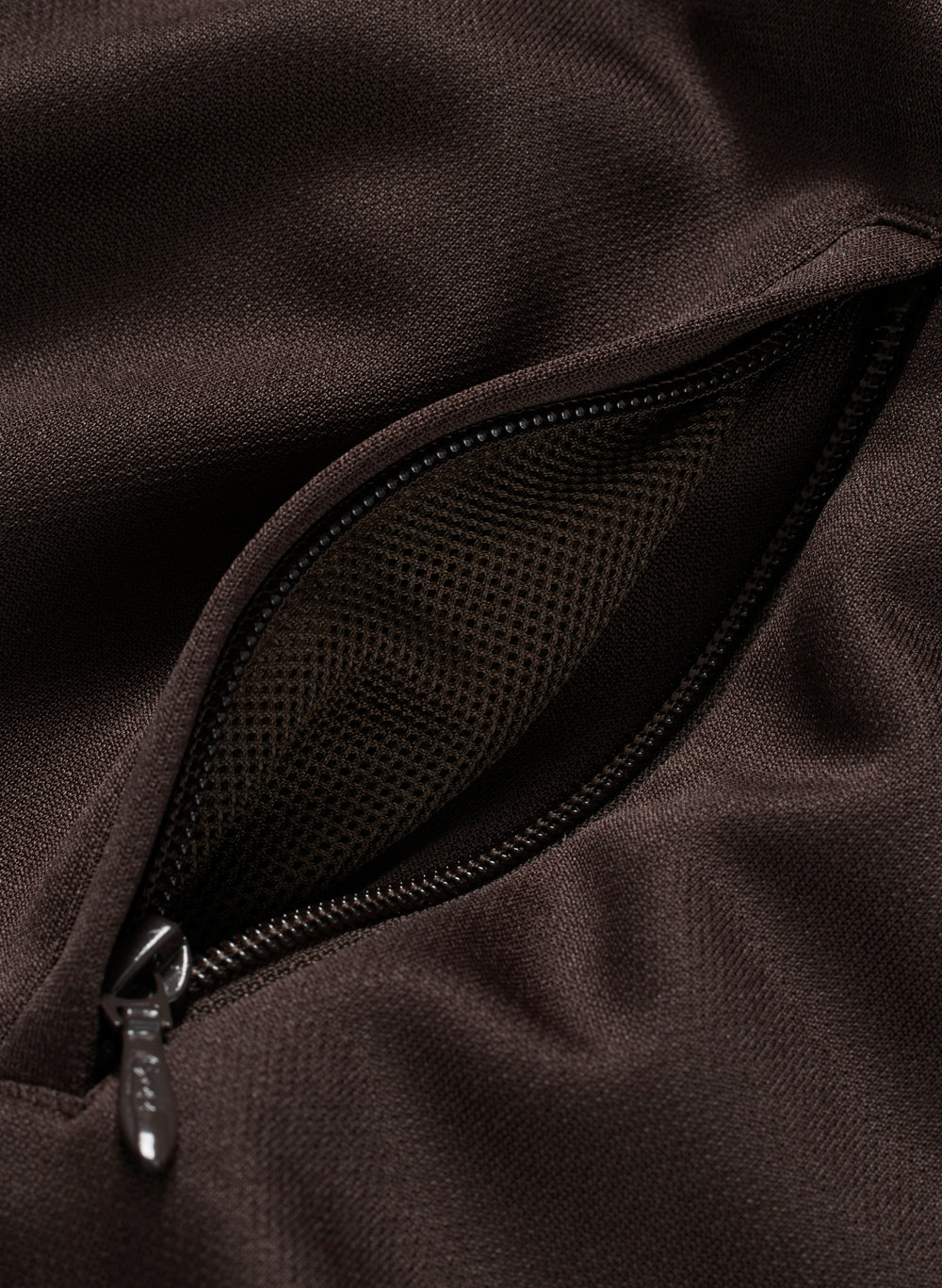 Fan Tracksuit Top - Brown Tricot