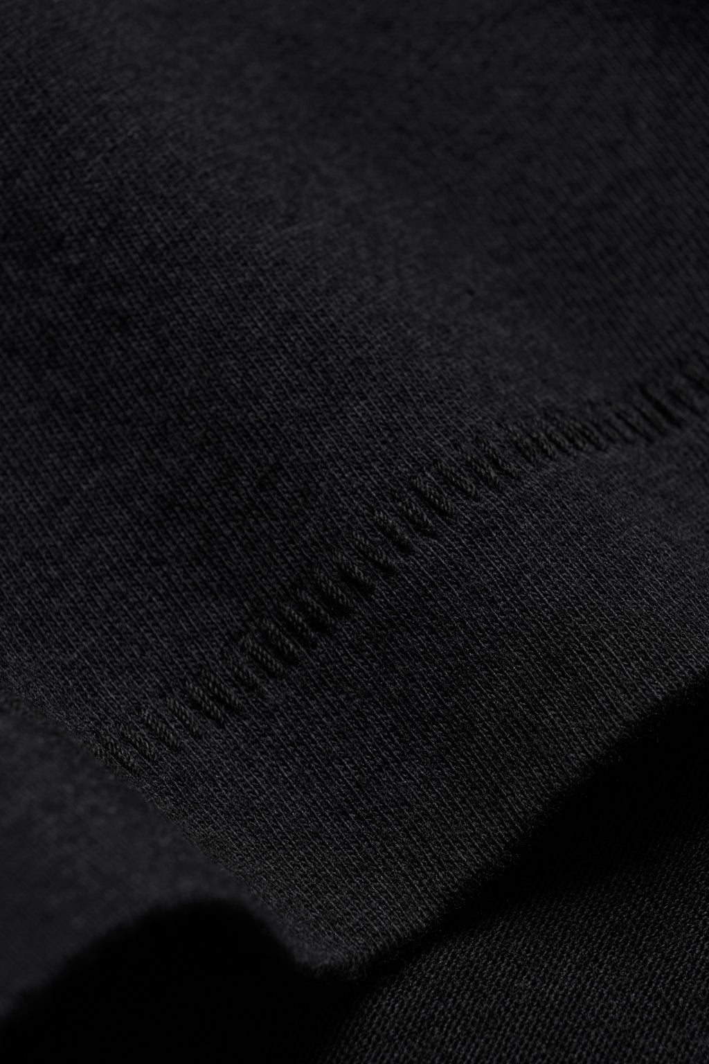 Lightweight V Neck T-Shirt - Black