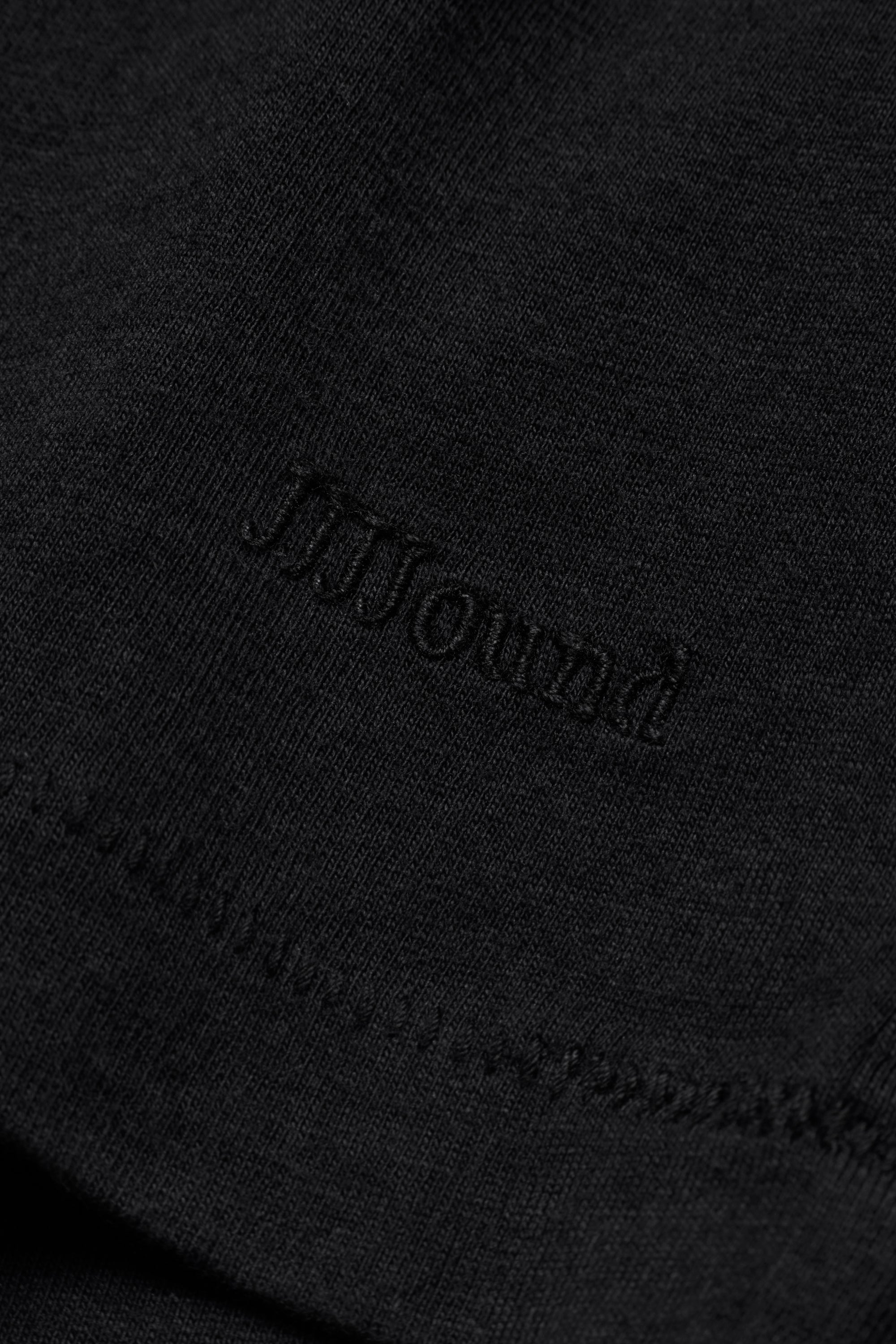 Lightweight V Neck T-Shirt - Black