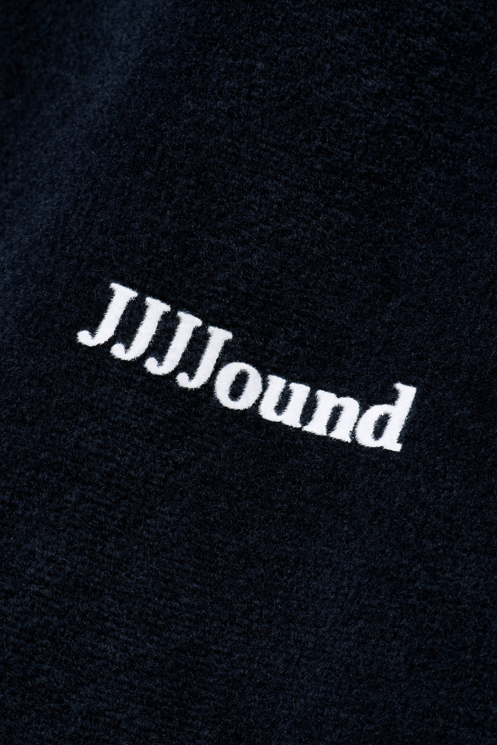 Relaxed Velour Track Pant - Navy