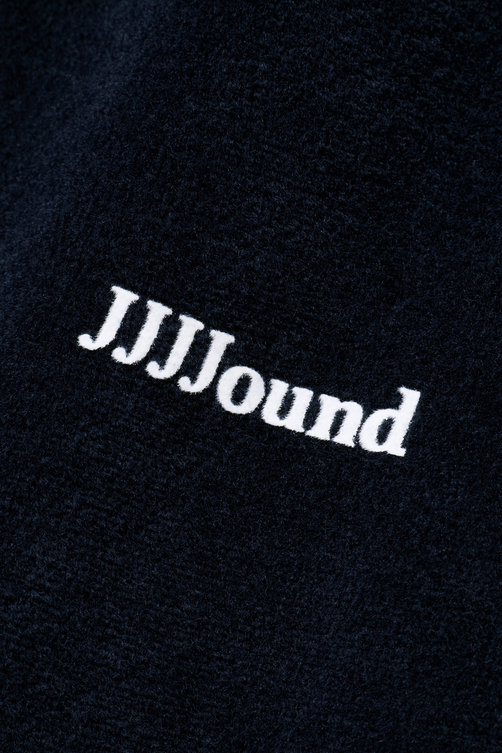 Relaxed Velour Track Pant - Navy