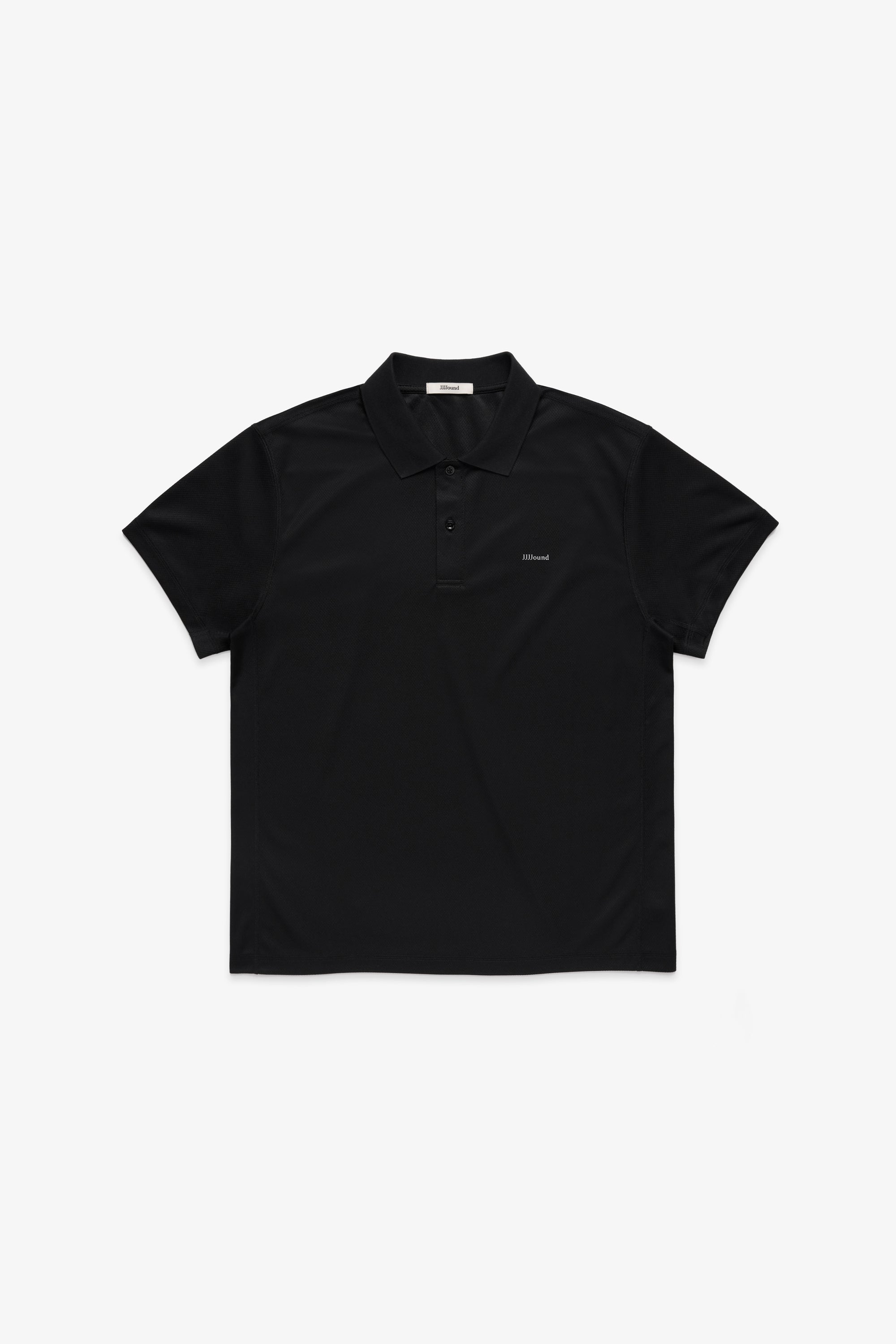 Warm Up Polo Shirt - Black