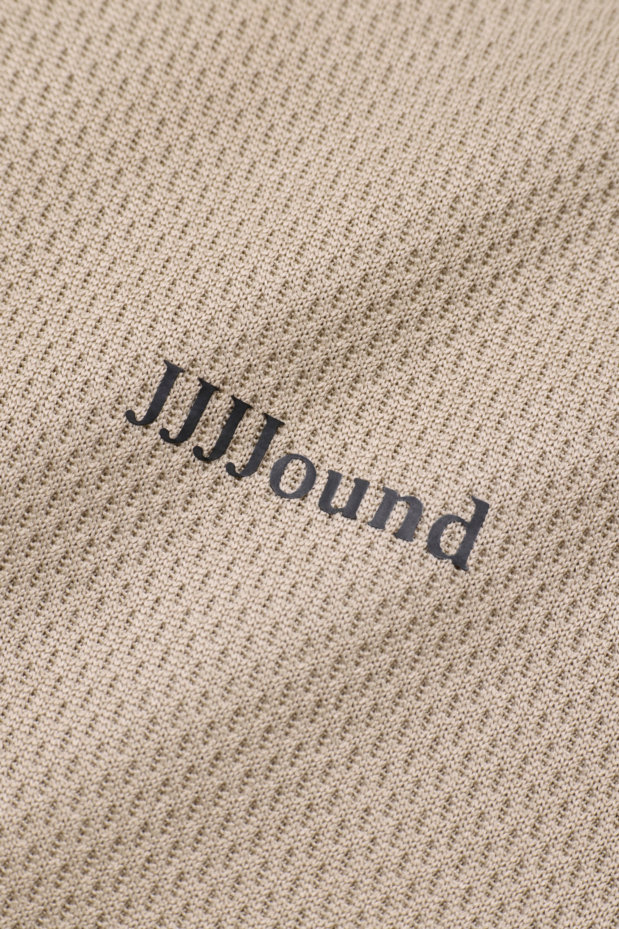 Warm Up Polo Shirt - Taupe/Black