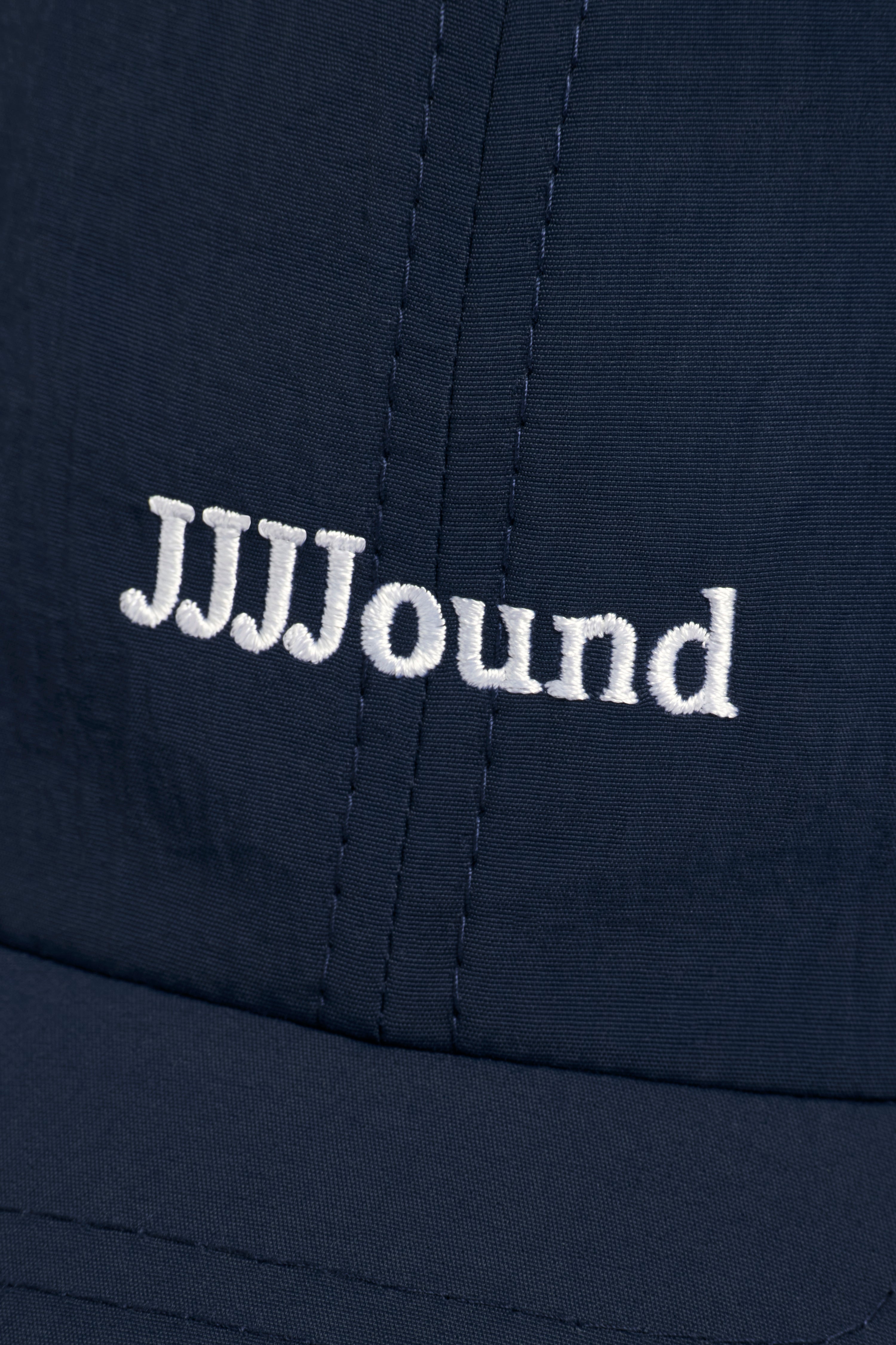 帽子 JJJJOUND Logo Weekend Cap Black/Silver Logo Weekend Cap - Black/Black – JJJJound