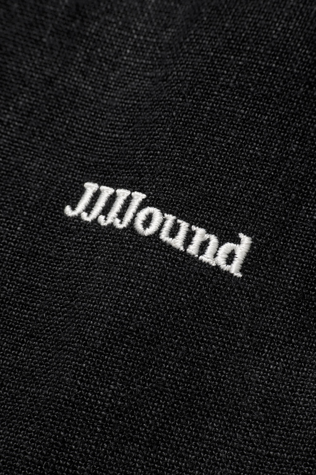 Logo Weekend Linen Pant - Black