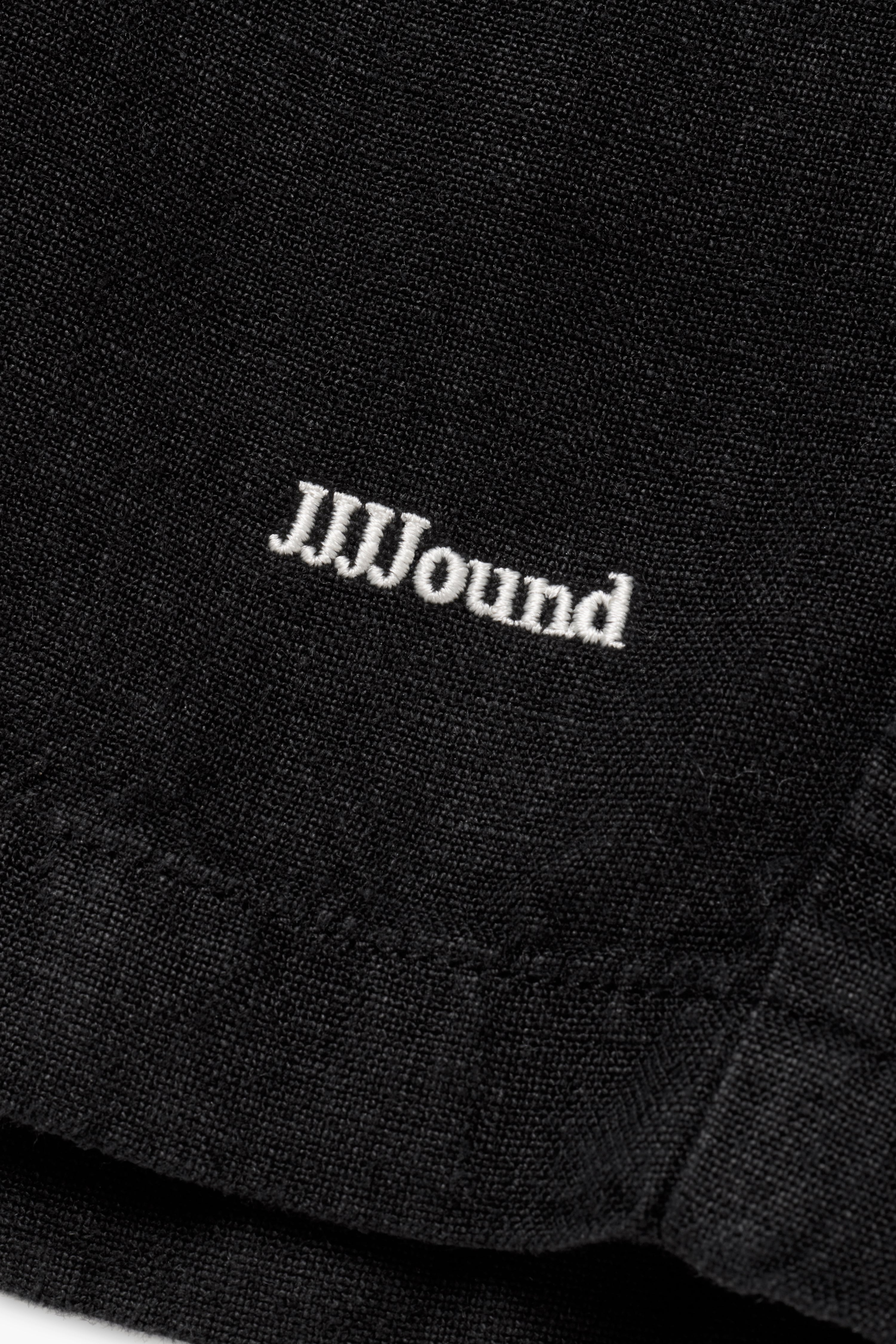 Logo Weekend Linen Short - Black – JJJJound