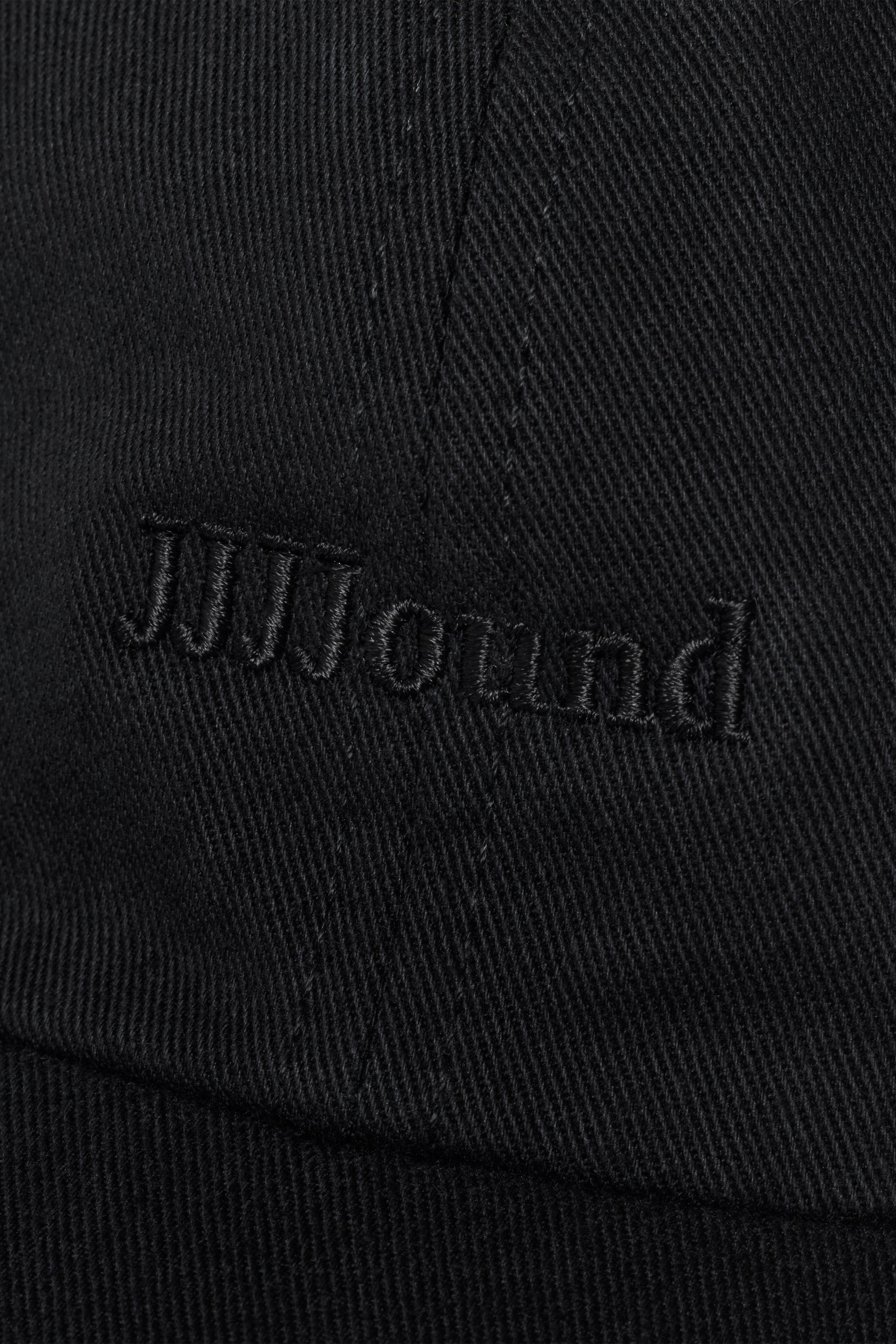 Logo Weekend Cap - Black/Black – JJJJound