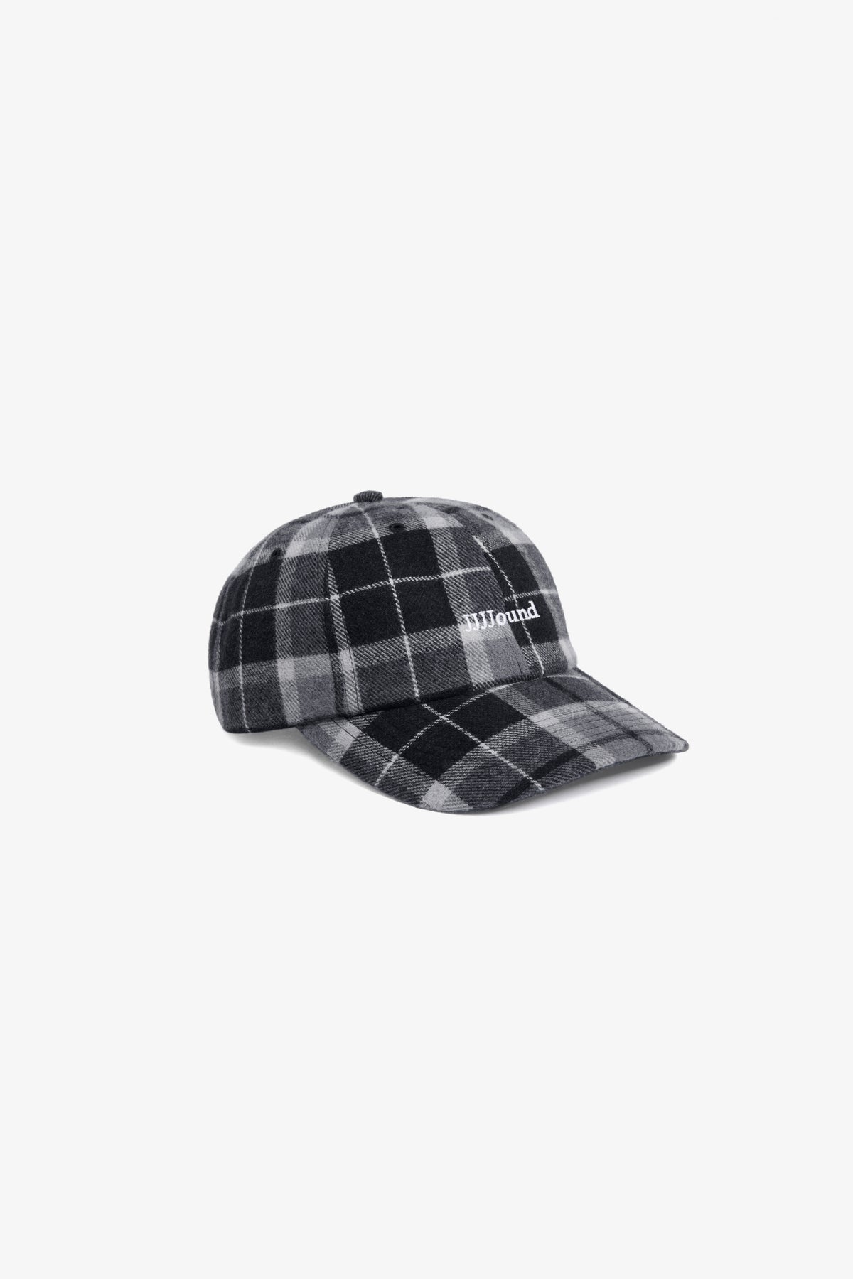 Logo Weekend Plaid Cap - Black / Charcoal