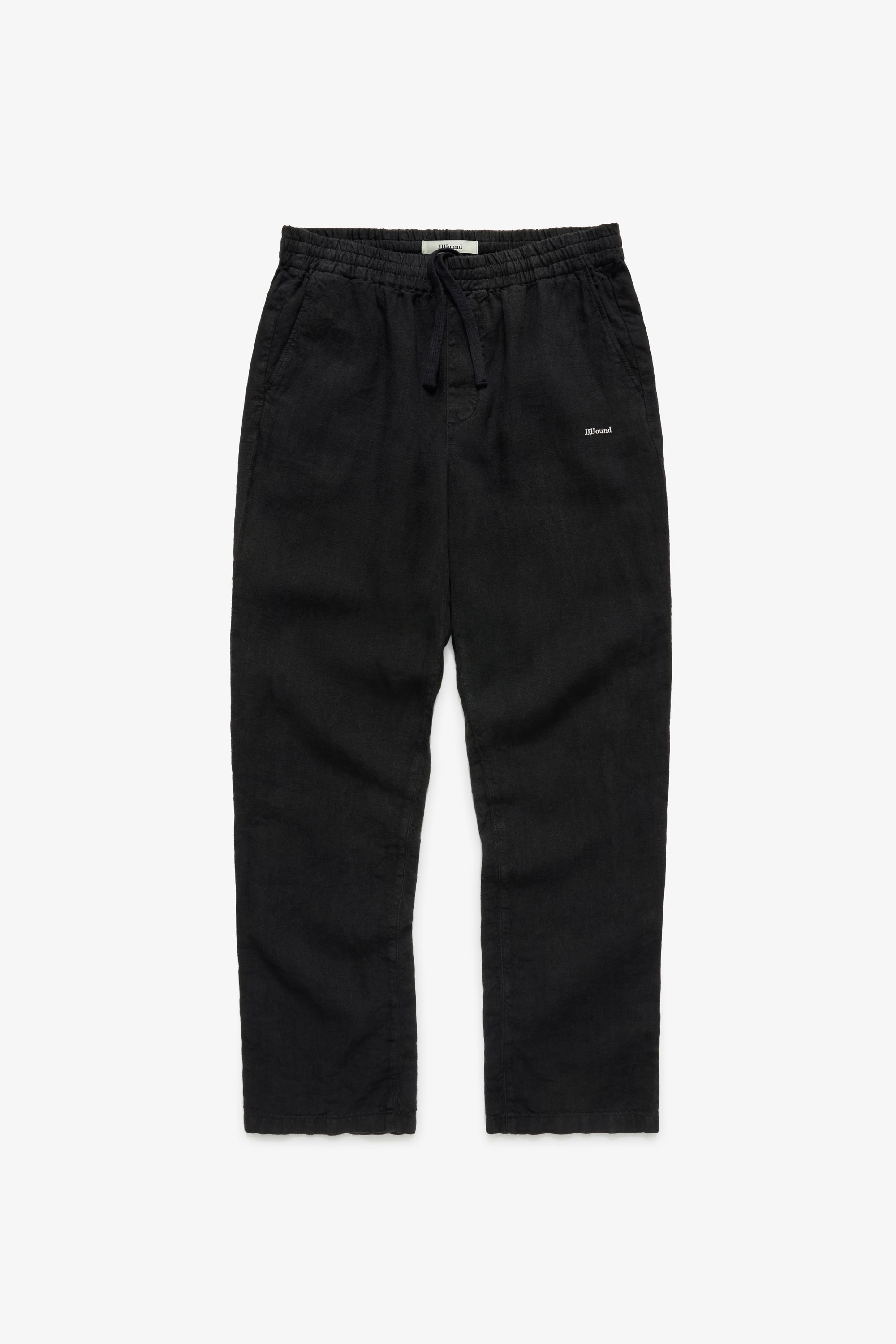 Logo Weekend Linen Pant - Black