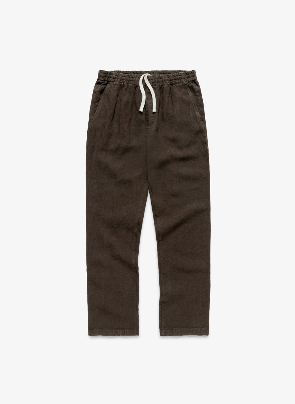 Weekend Linen Pants - Brown