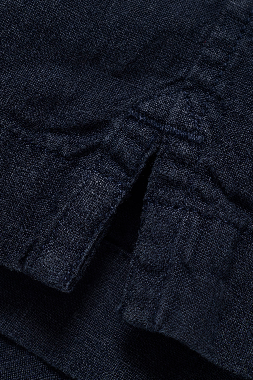 Weekend Linen Shirt - Navy