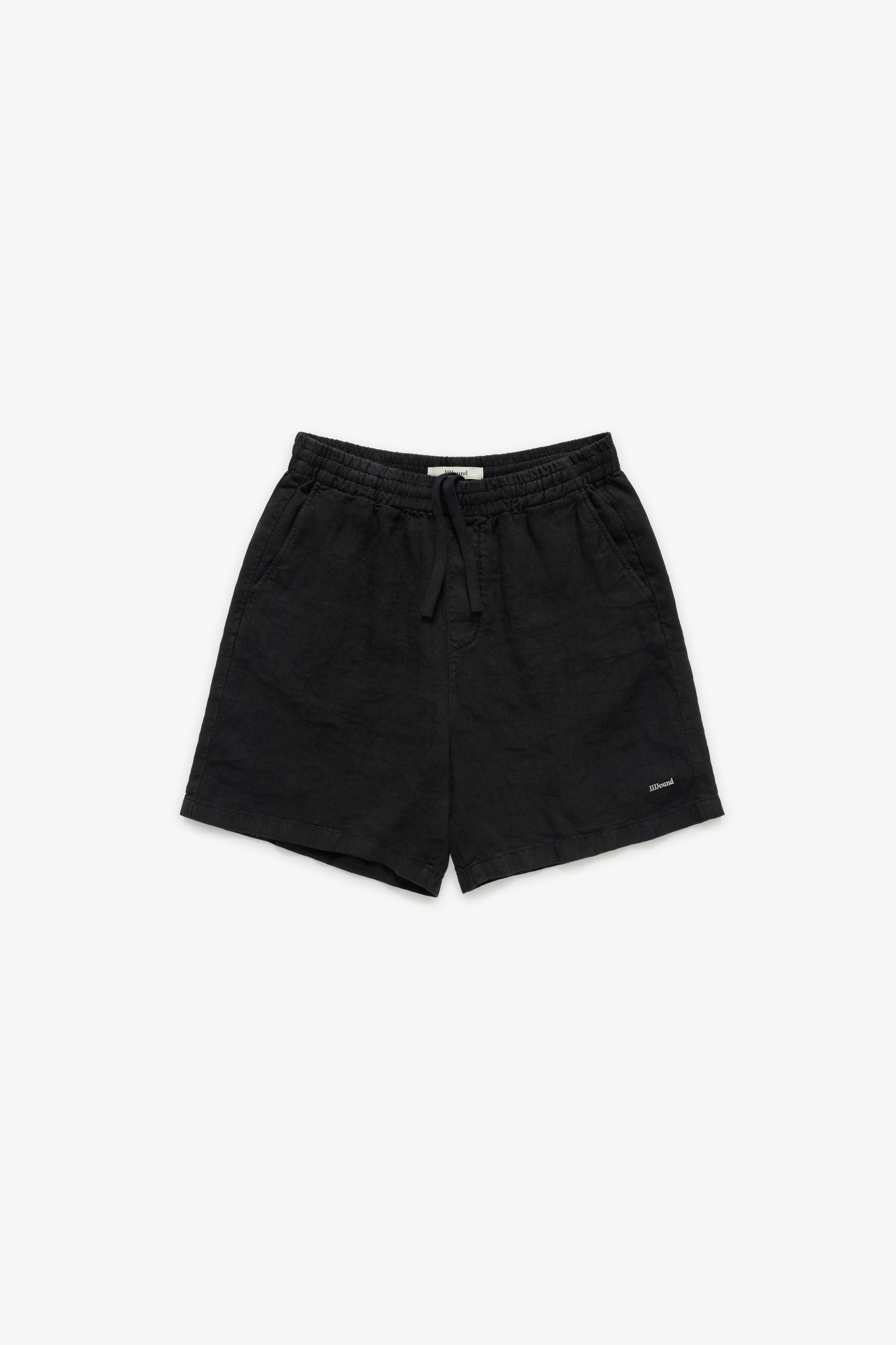 【未使用】jjjjound Nylon Shorts black Heavyweight Jersey Short - Black – JJJJound