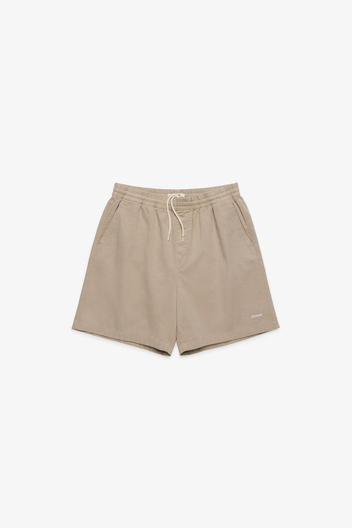 Weekend Twill Shorts - Taupe