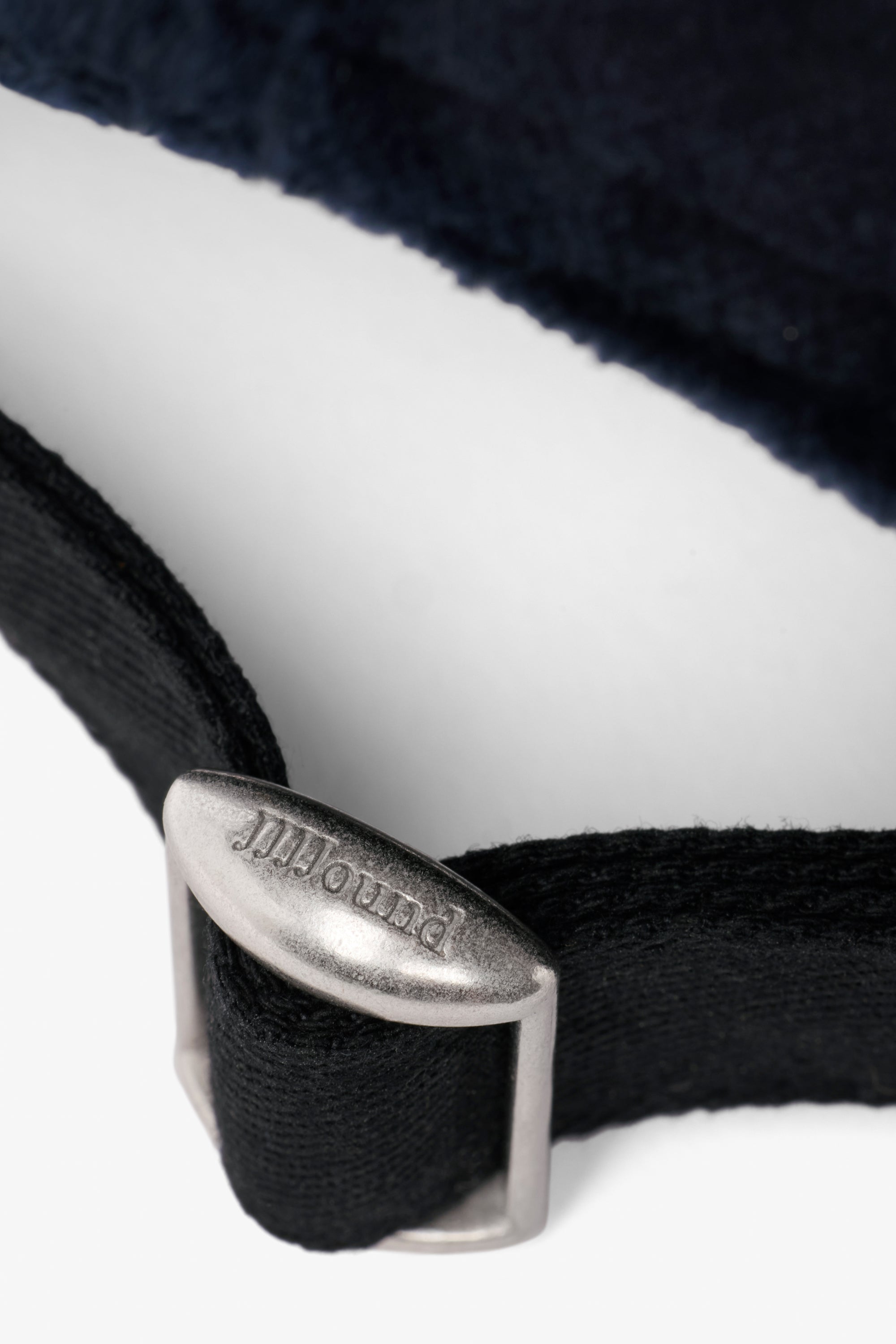 Logo Weekend Velour Cap - Navy