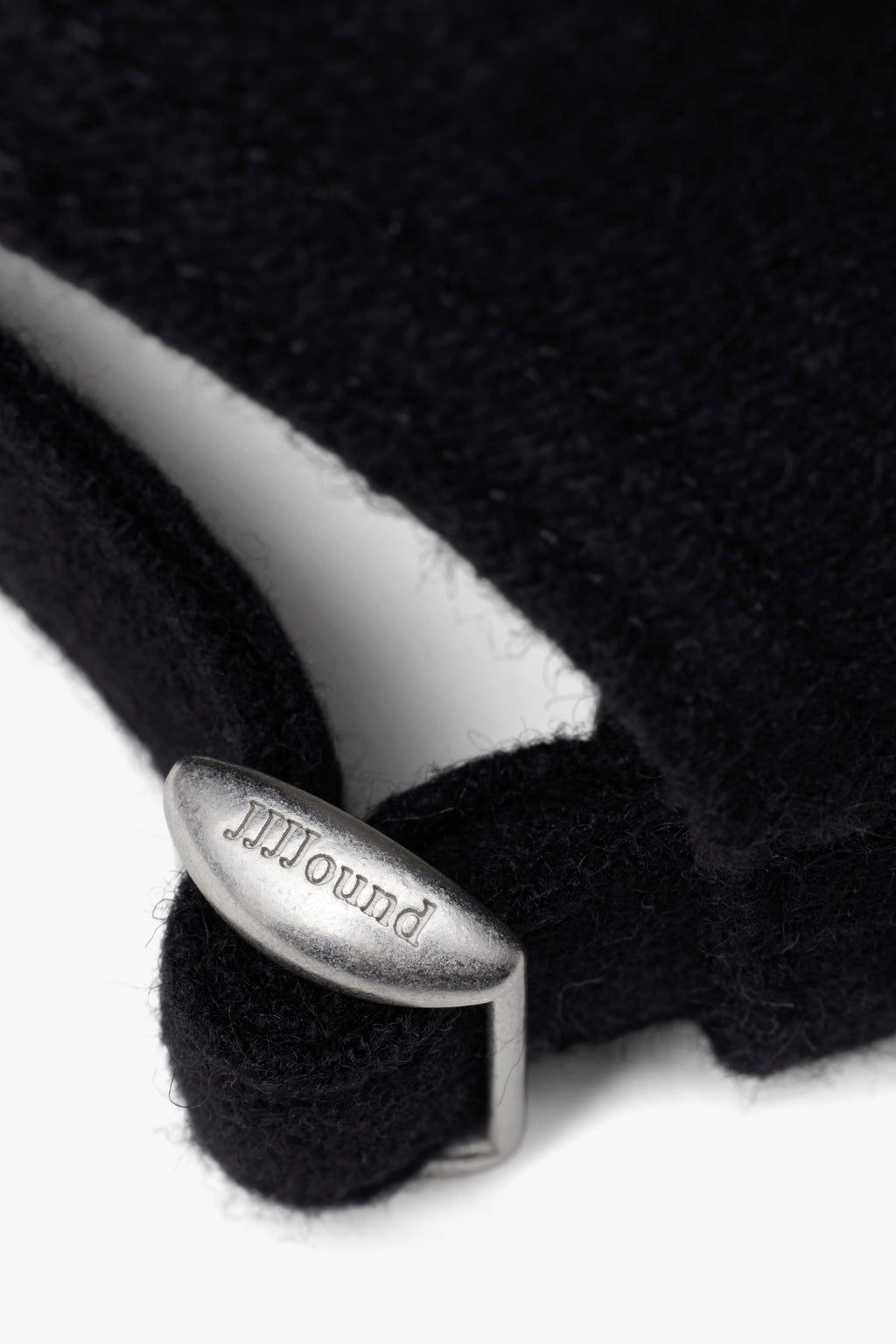Logo Weekend Heavy Wool Cap - Black