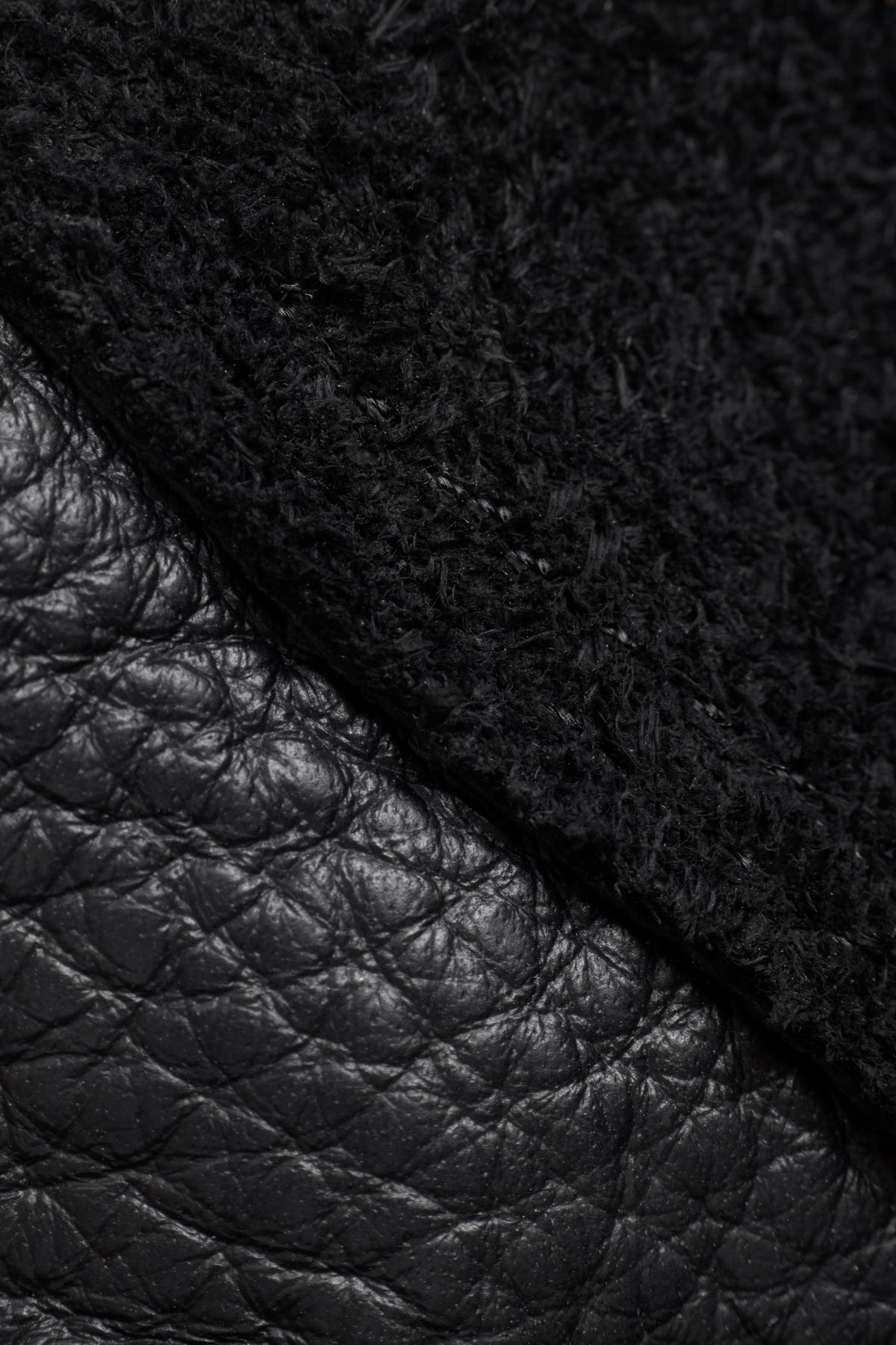 Leather Work Gloves - Black