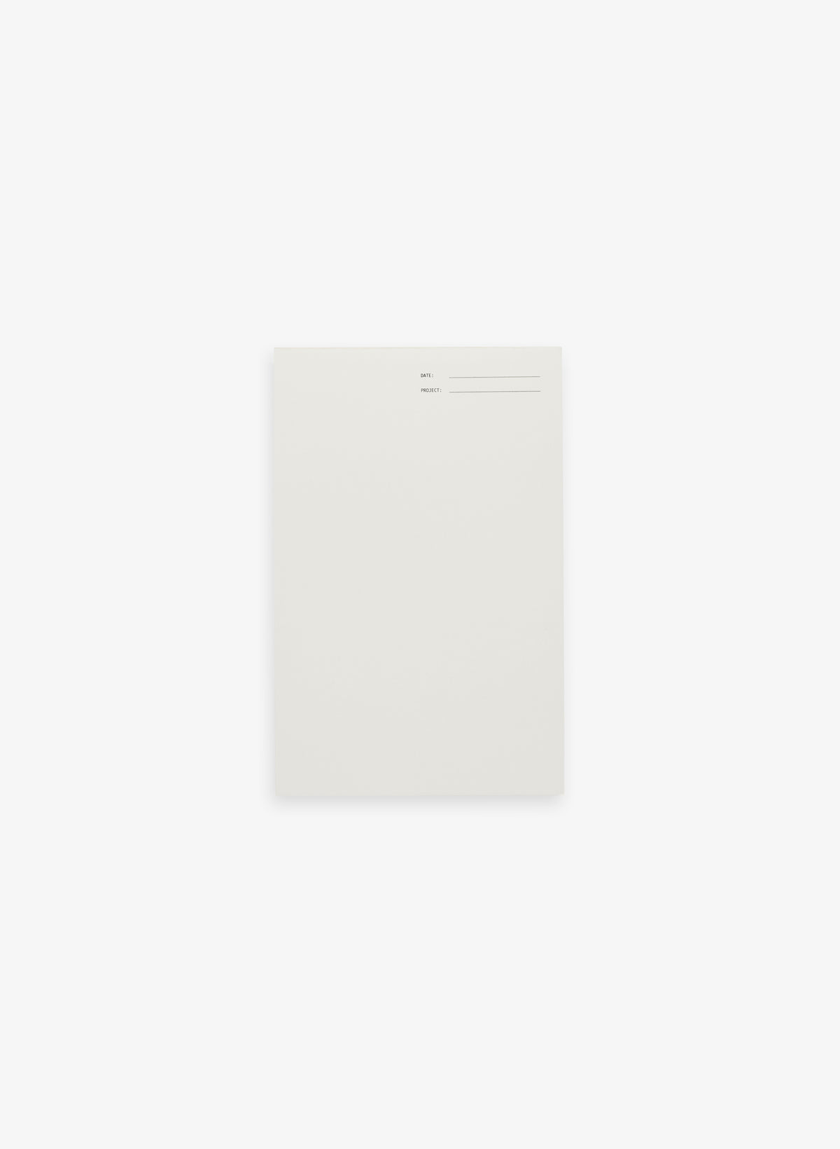 Blank Notepad 5.5 x 8.5 - Natural