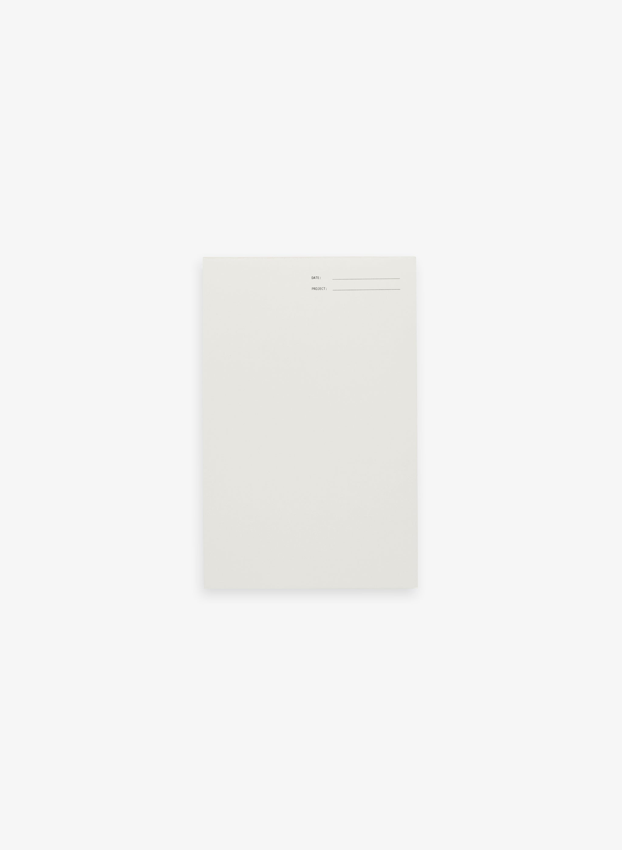 Blank Notepad 5.5 x 8.5 - Natural