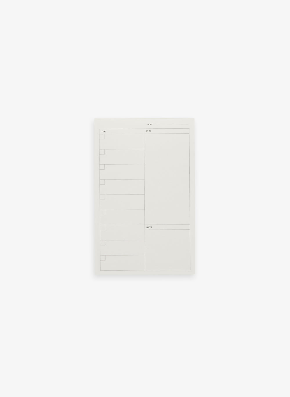 Daily Planner 5.5 x 8.5 - Natural