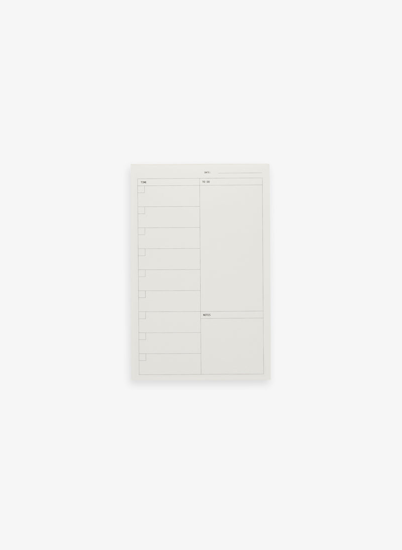 Daily Planner 5.5 x 8.5 - Natural