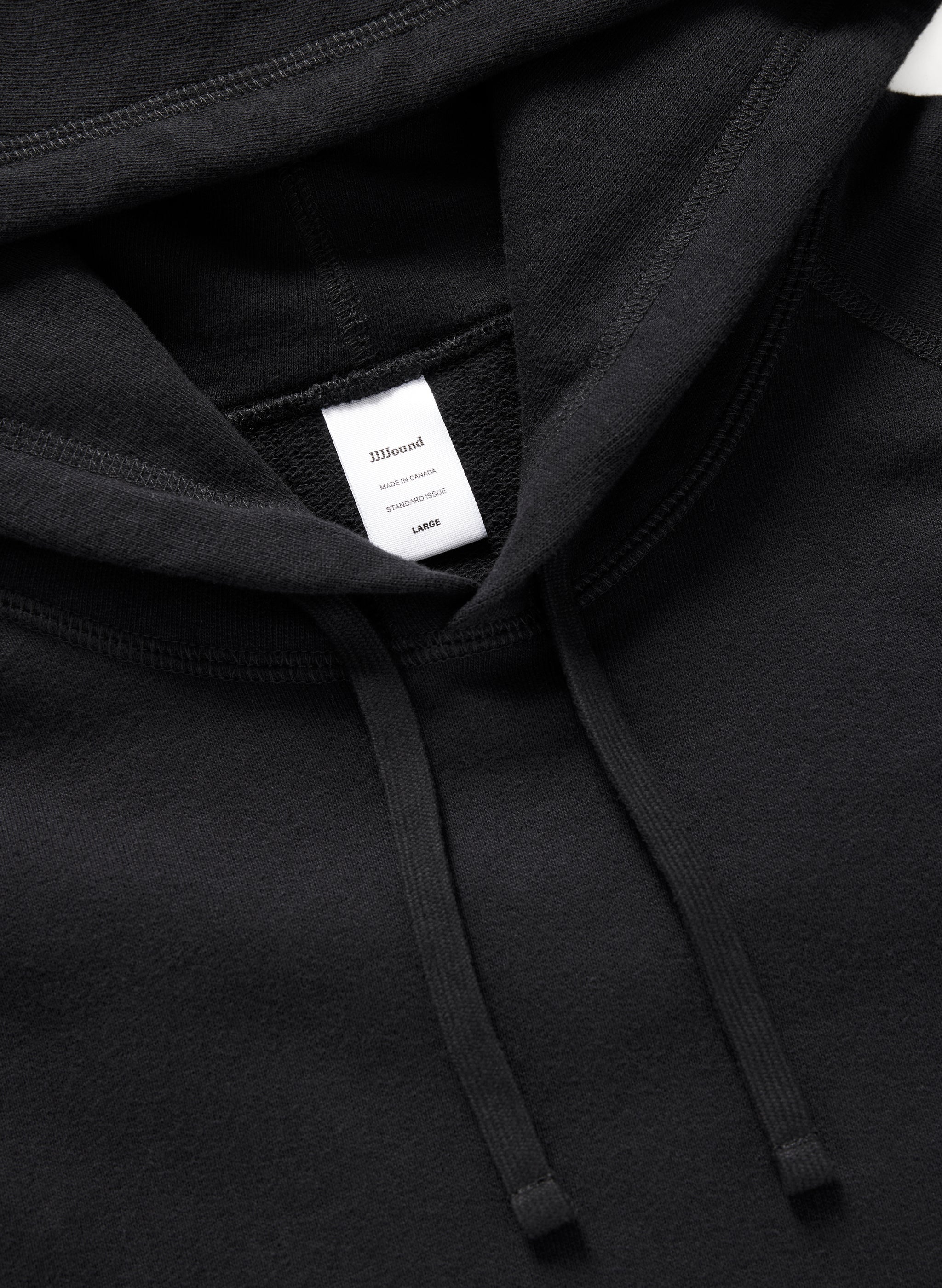 J70 Hoodie - Black French Terry