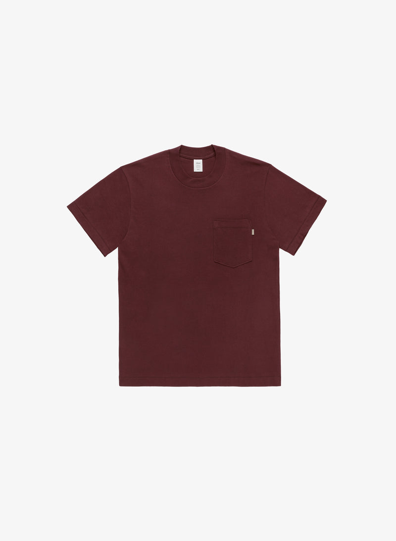 J90 T-Shirt Pocket - Burgundy